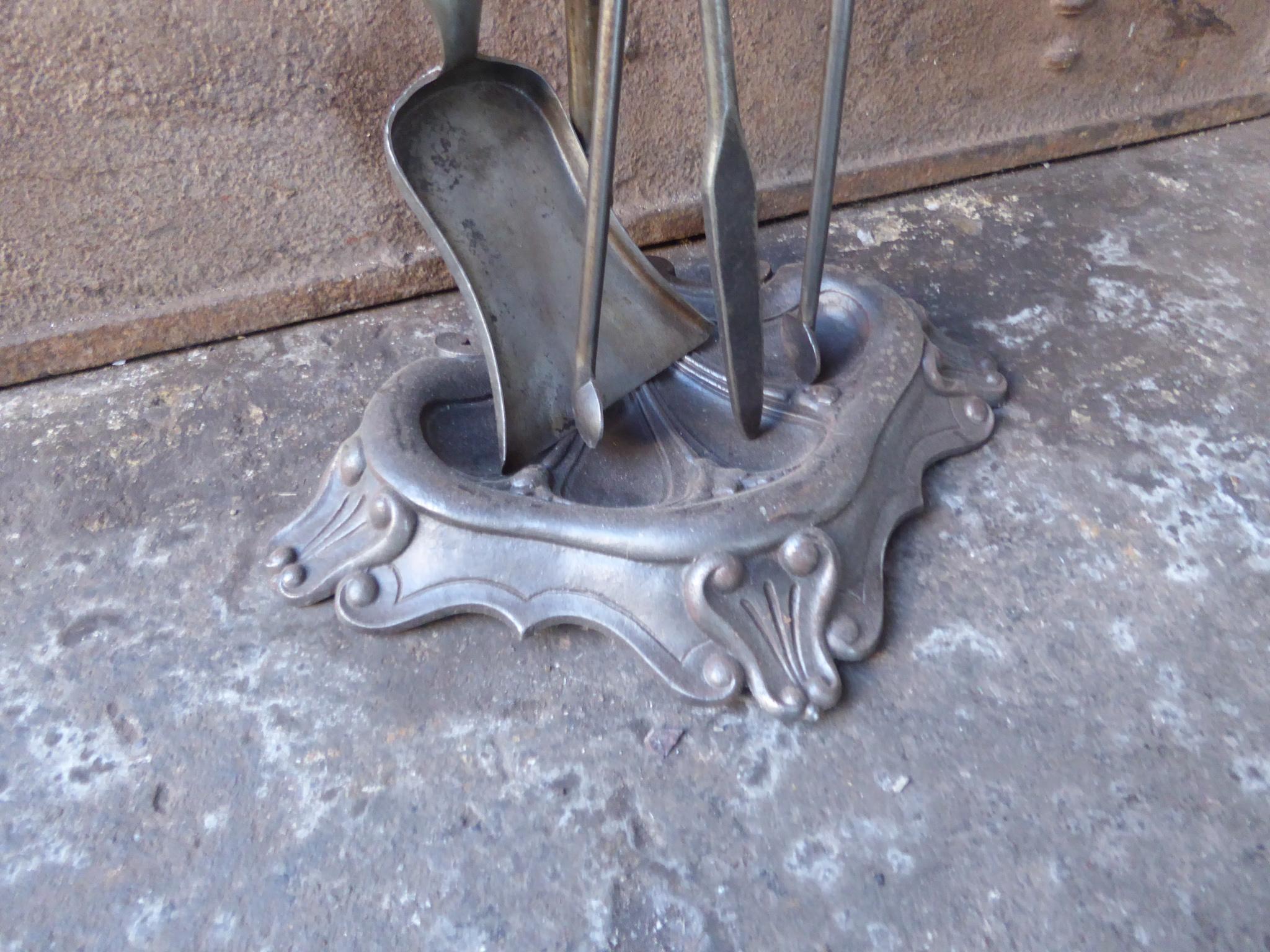 19th Century French Napoleon III Fireplace Tools or Fire Tools 2