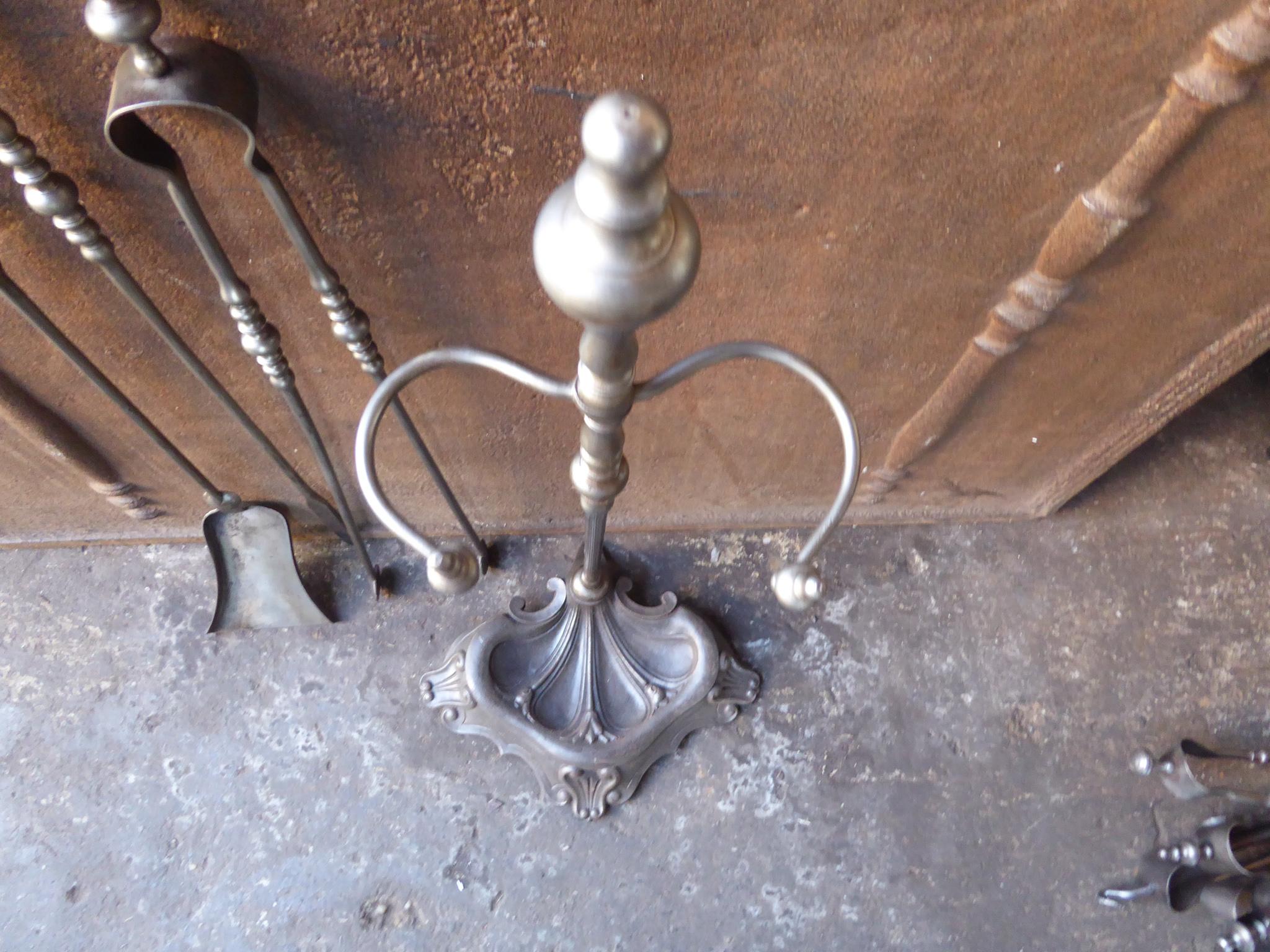 19th Century French Napoleon III Fireplace Tools or Fire Tools 3