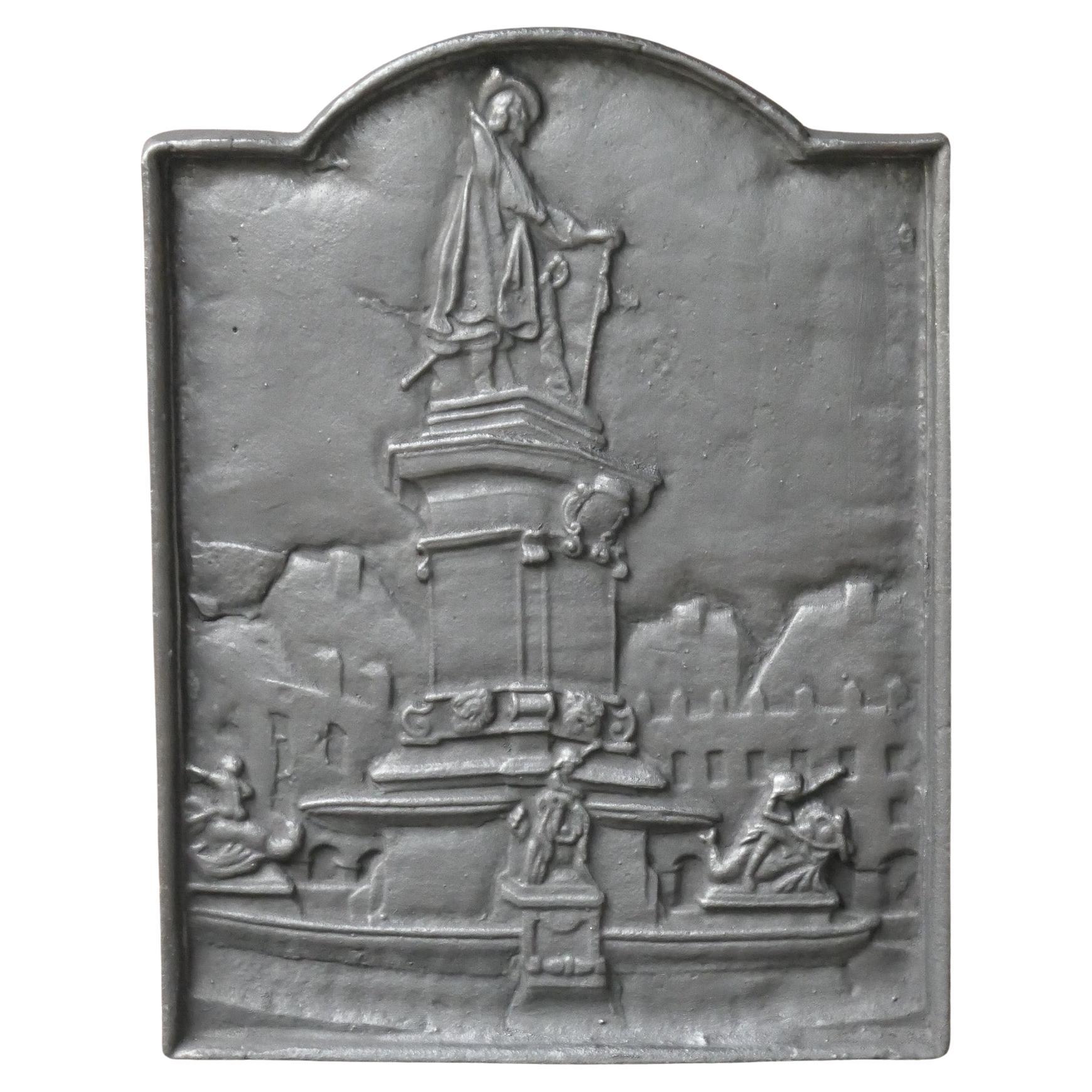 19th-20th Century French 'D'Artagnan' Fireback