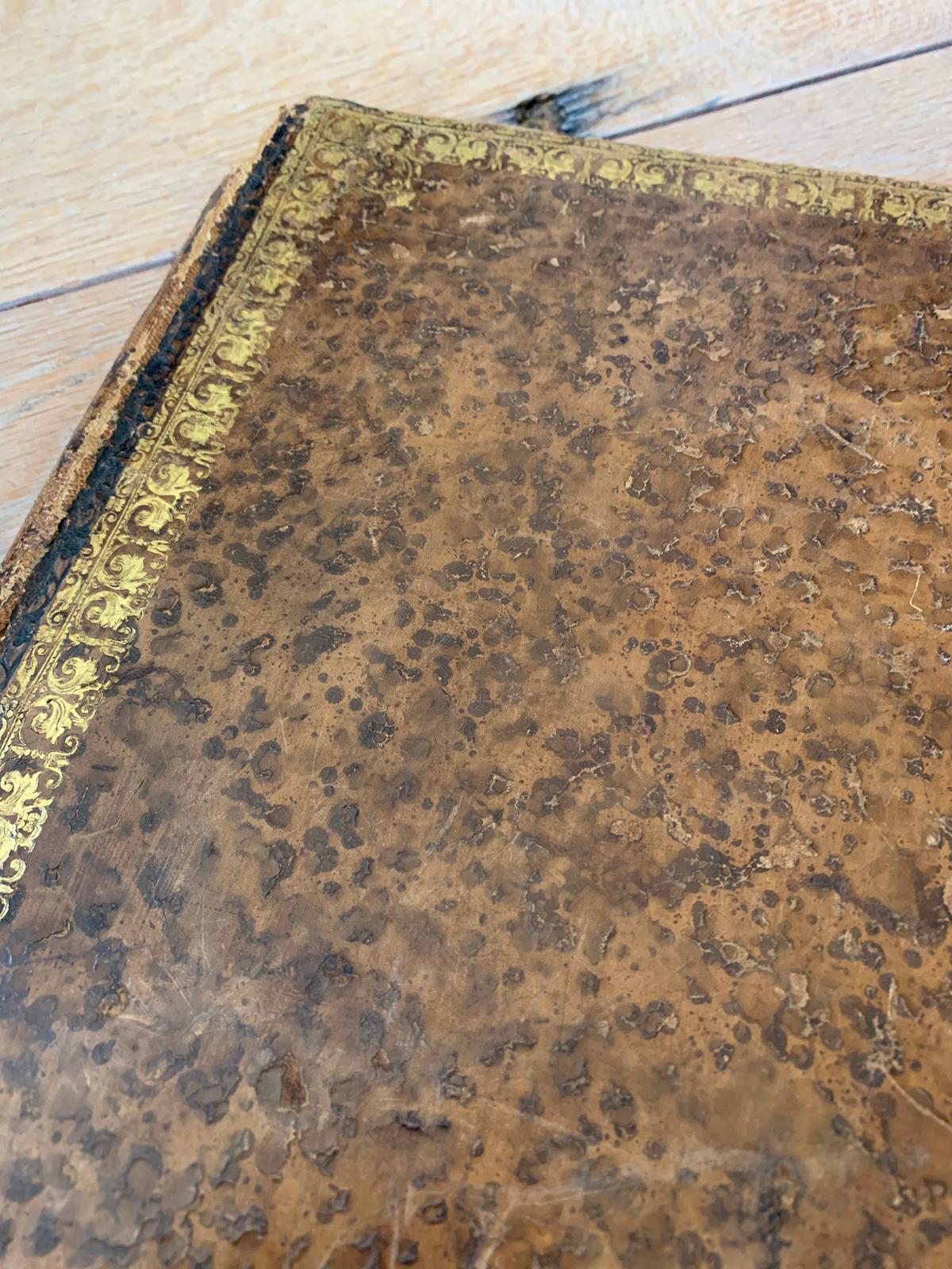 19th-20th Century French Leather Folio 3