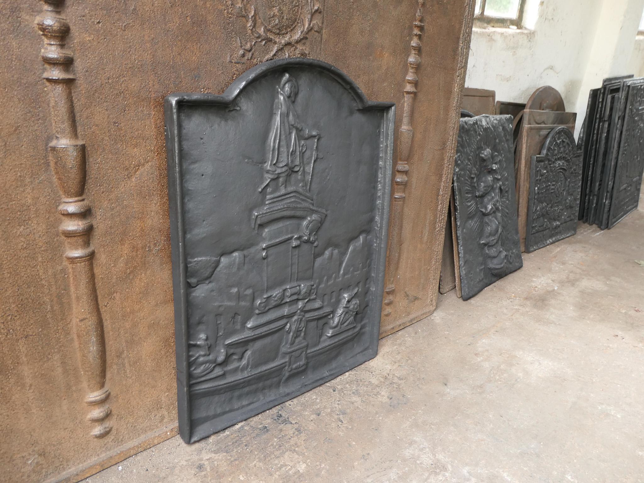 19th-20th Century French 'D'Artagnan' Fireback For Sale 4