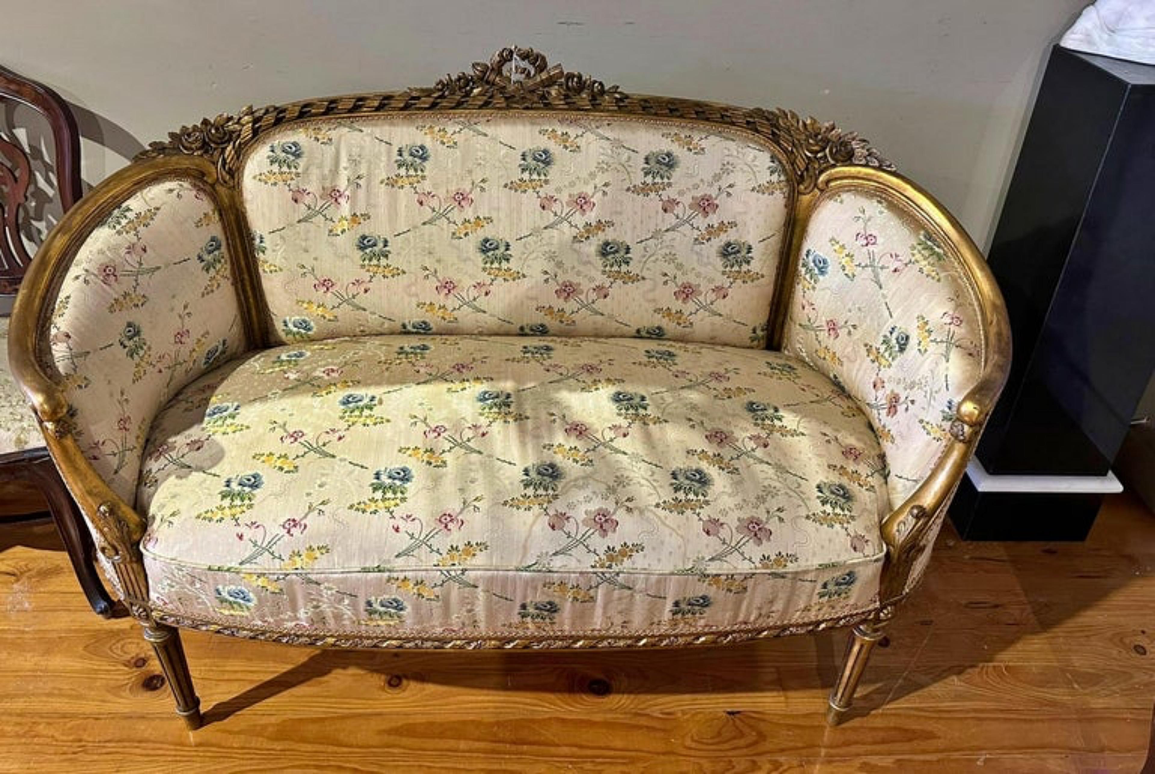 19th/20th Century FRENCH SET AND PAIR OF ARMCHAIRS For Sale 3
