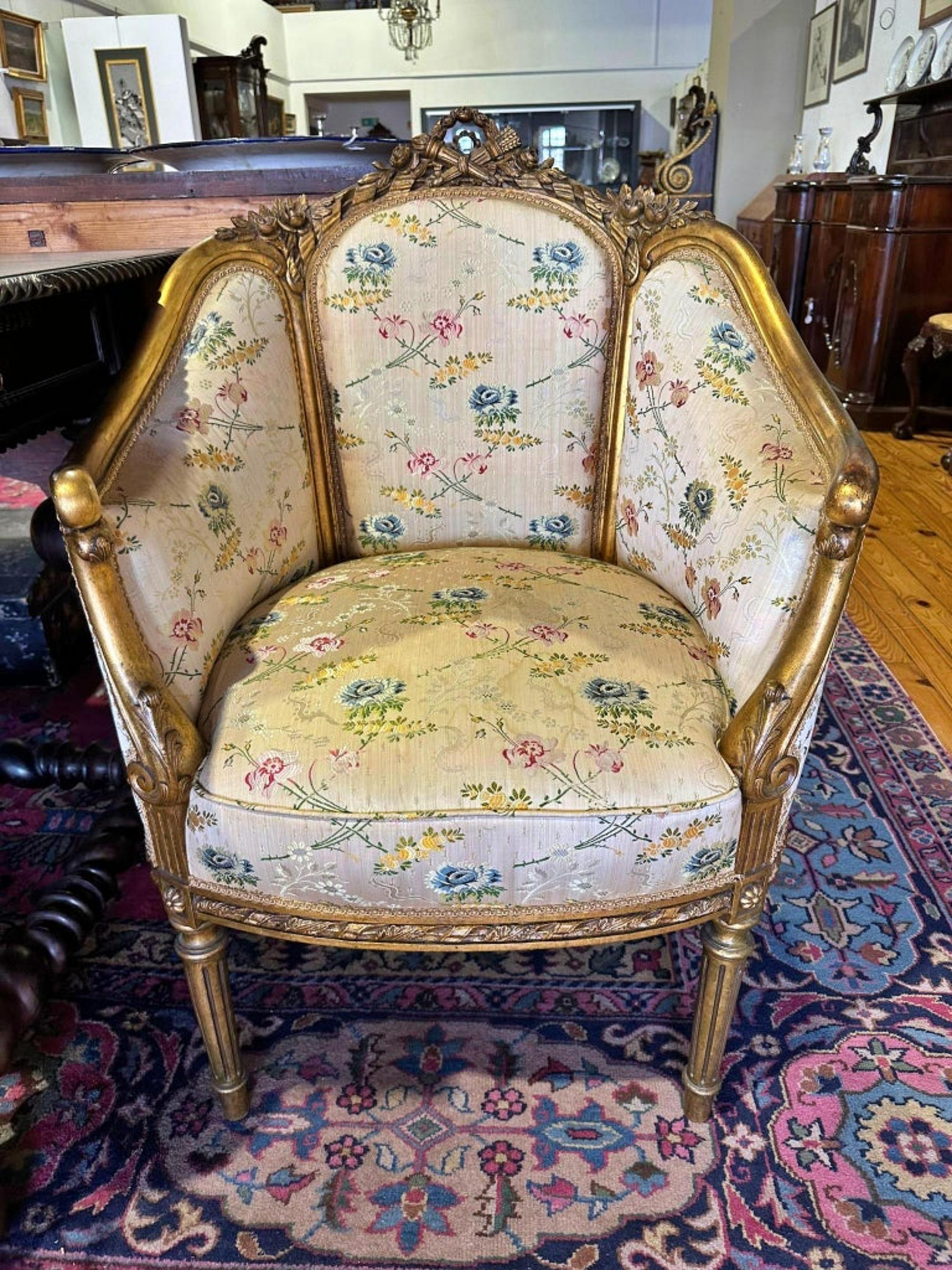Rococo 19e/20e siècle Ensemble et paire de fauteuils français en vente