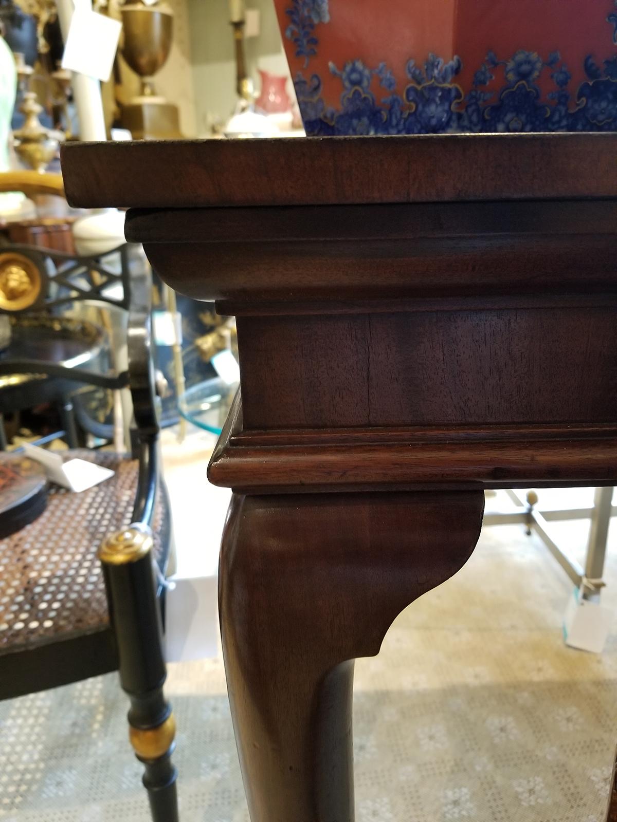 19th-20th Century Georgian Style Mahogany Serving Table For Sale 2