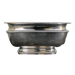 19th-20th Century Georgian Style Sheffield Centerpiece with Lion Pulls