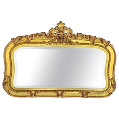 19th/ 20th Century Giltwood Wall / Console / Pier Mirror, Rectangular