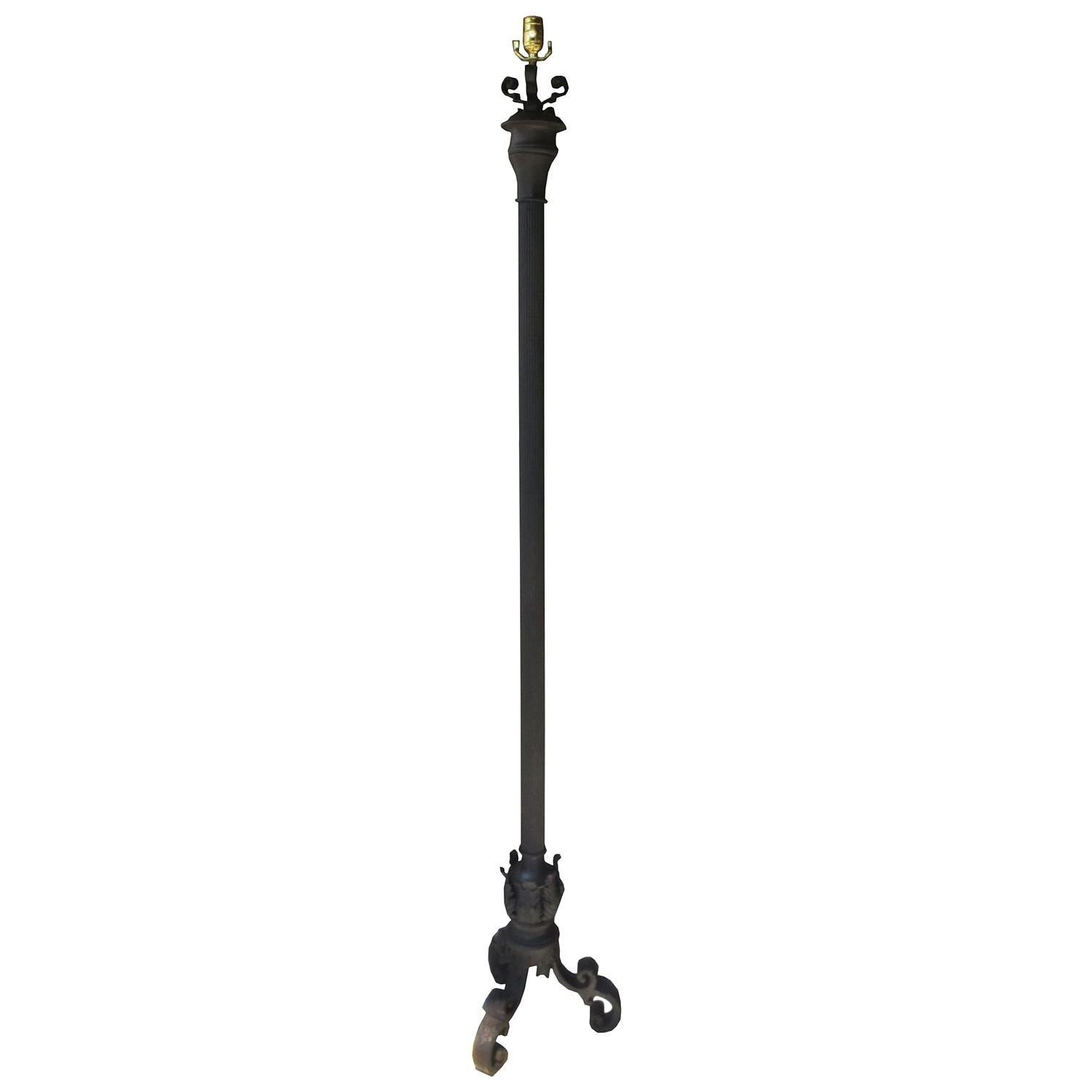 19th-20th Century Grand Tour Style Floor Lamp For Sale