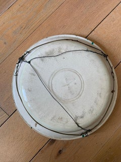 19th-20th Century Hispano Moresque Pottery Baptismal Font