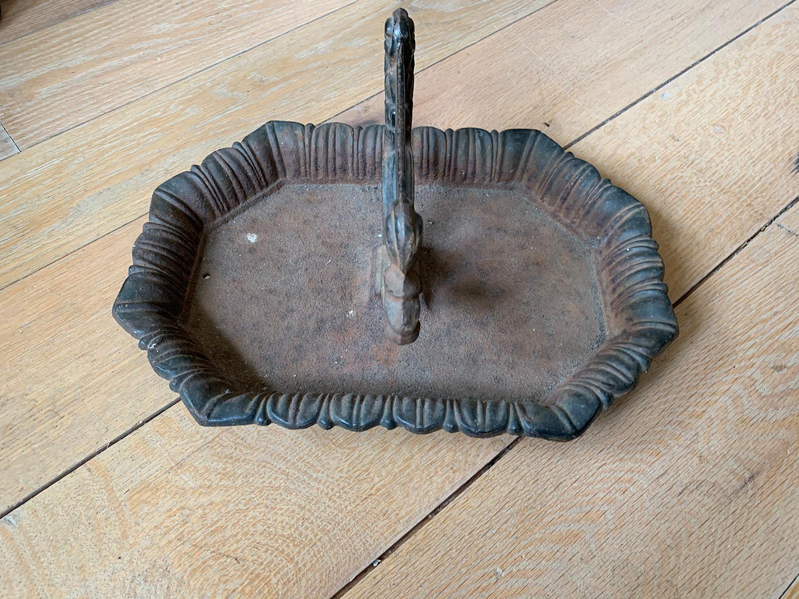 19th-20th Century Iron Boot Scrape For Sale 6