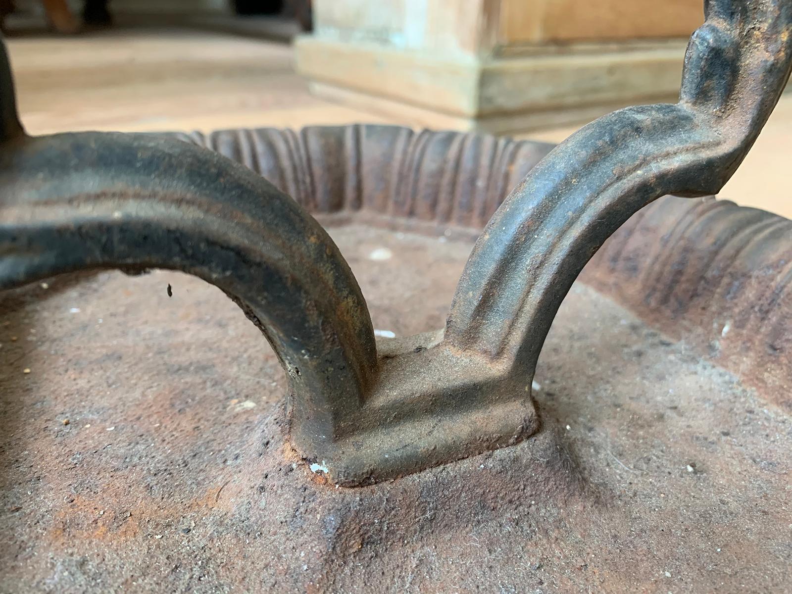 19th-20th Century Iron Boot Scrape For Sale 3