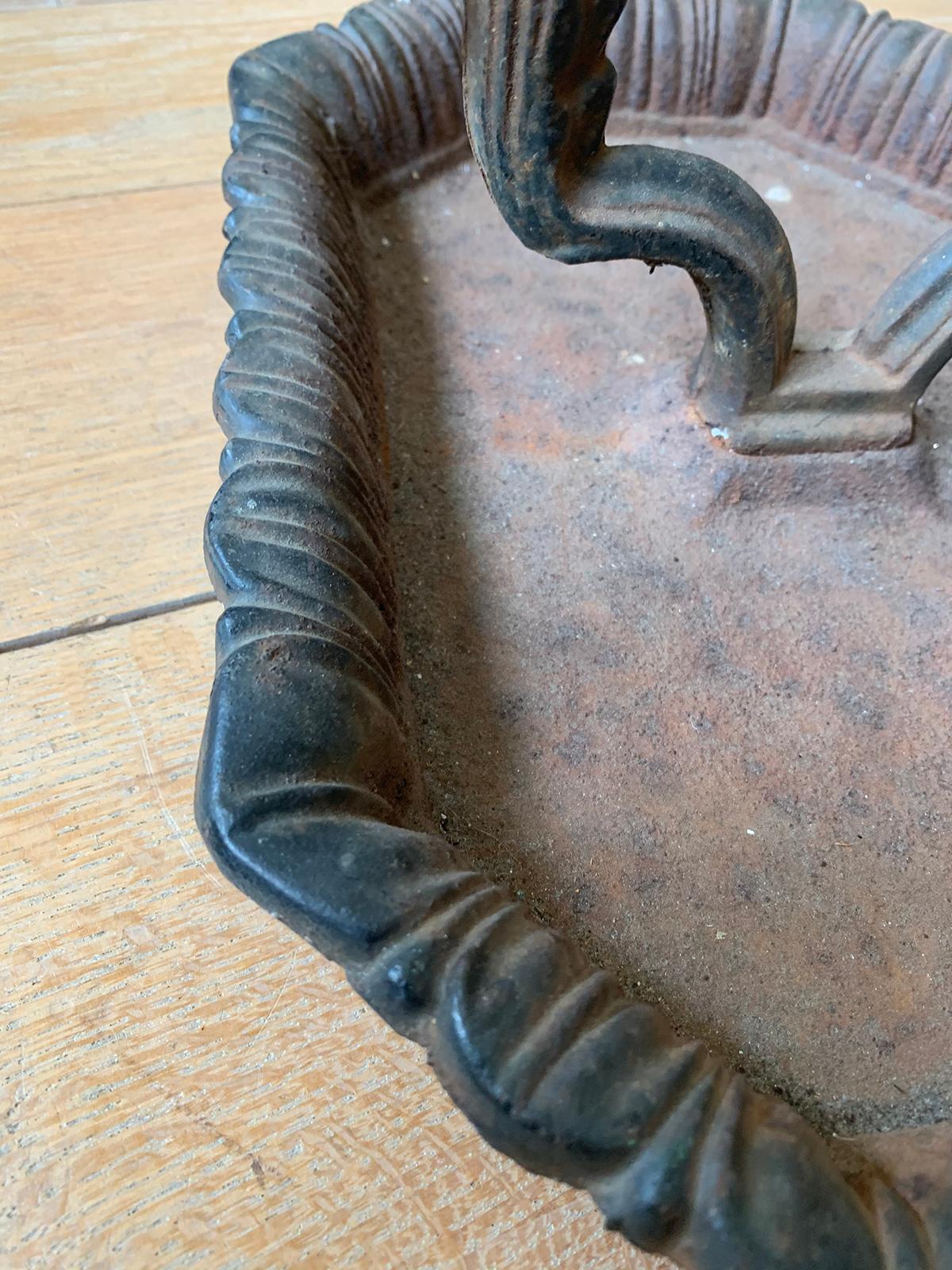 19th-20th Century Iron Boot Scrape For Sale 4