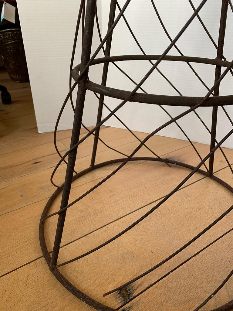 19th20th Century Iron Cone Topiary For Sale at 1stDibs cone topiary