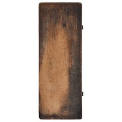 19th-20th Century Japanese Old Antique wooden Boards like Monochrome Paintings