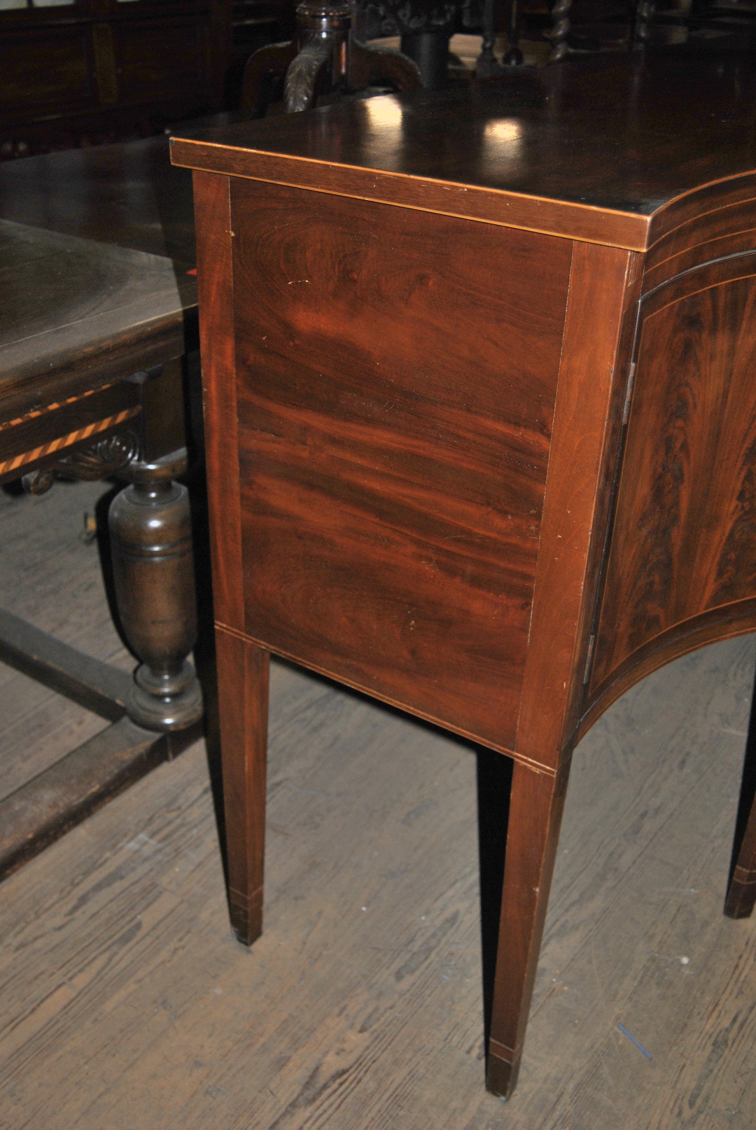 19th-20th Century Mahogany Sideboard 1