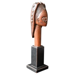 19th-20th Century Ovimbundu Staff Finial, Angola — Provenance Pierre Dartevelle