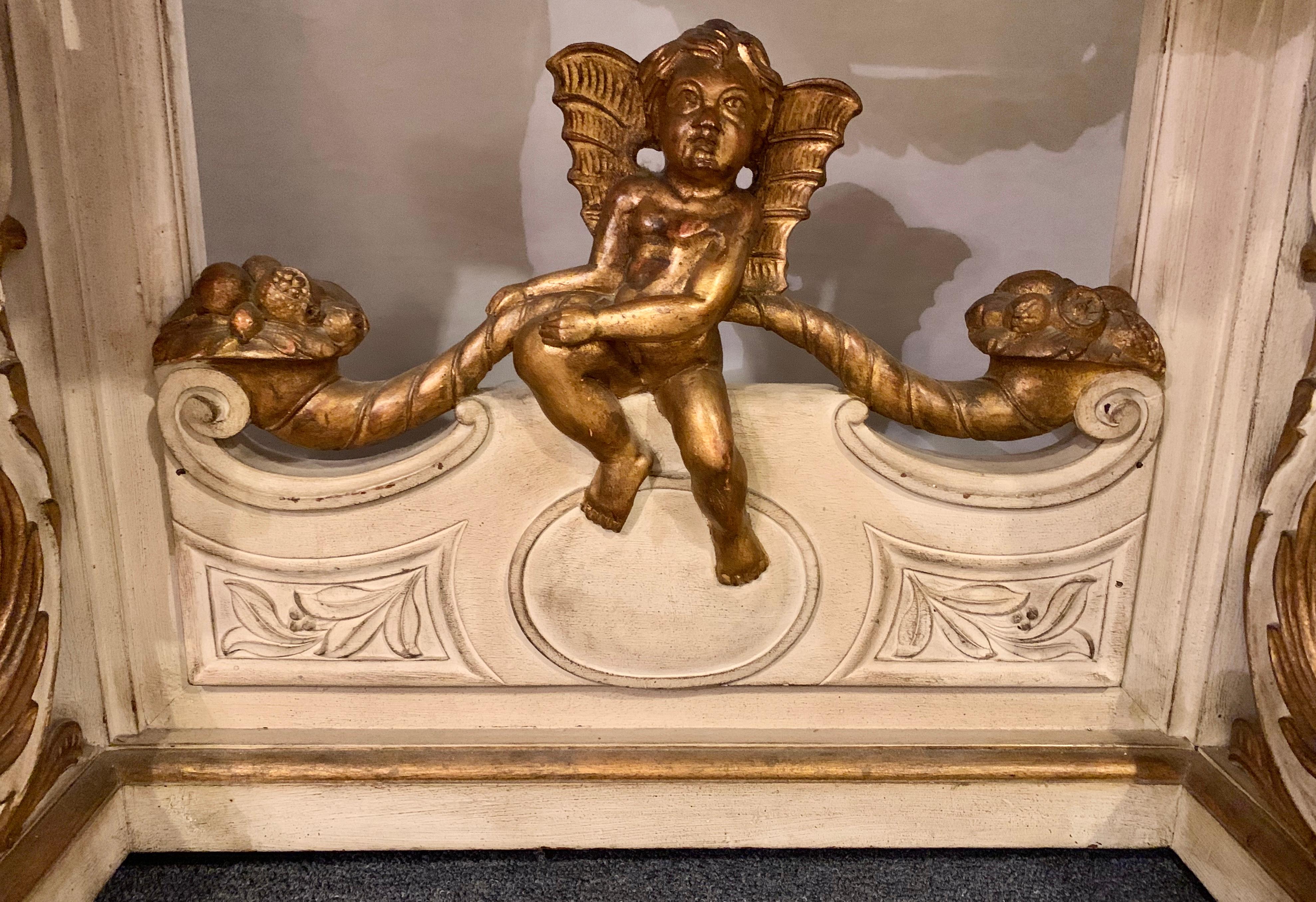 19th-20th Century Painted and Parcel Gilt Console Sideboard or Server 5