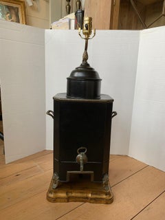 19th-20th Century Regency Style Hot Water Urn as Lamp