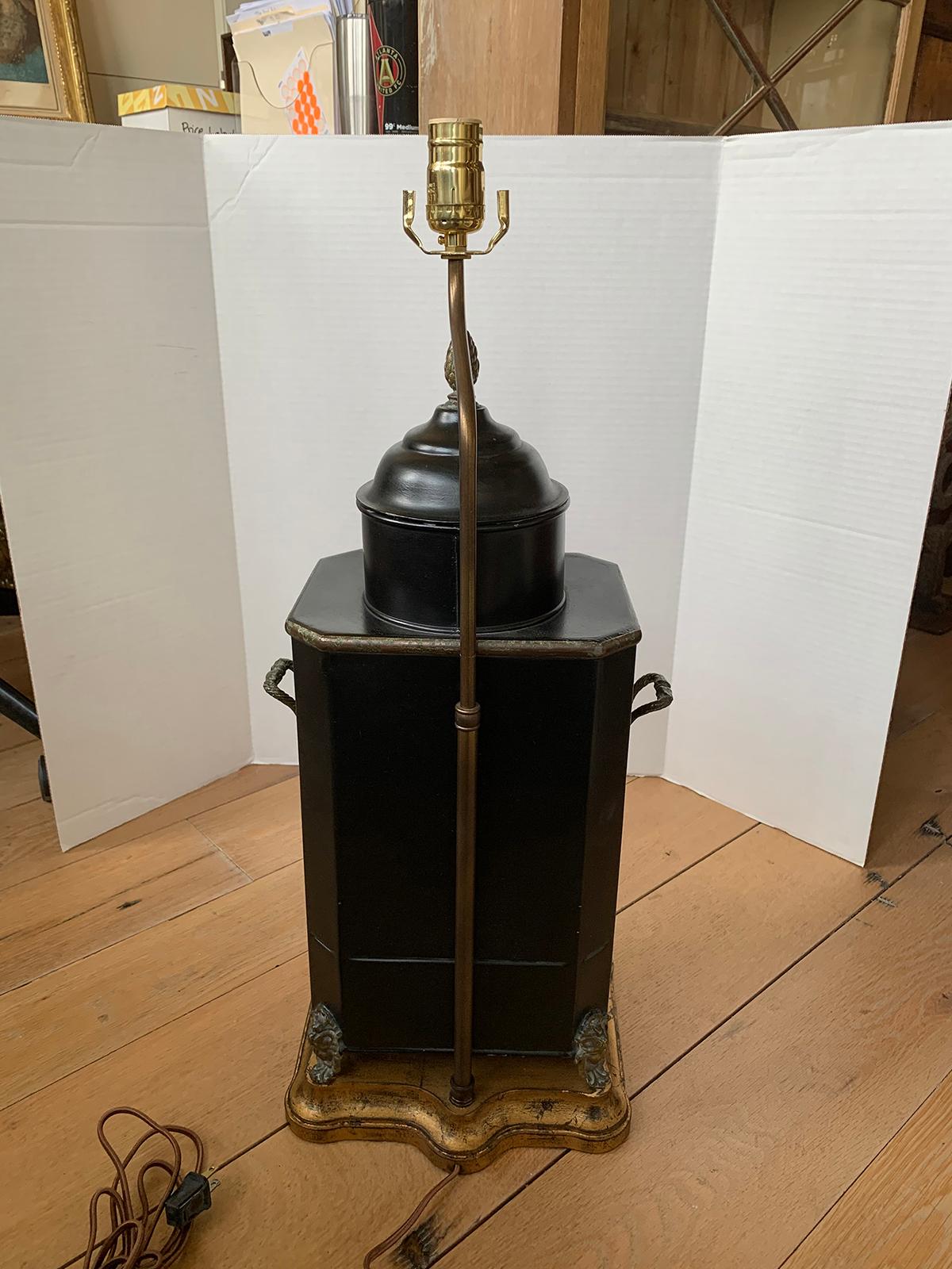 19th Century 19th-20th Century Regency Style Hot Water Urn as Lamp