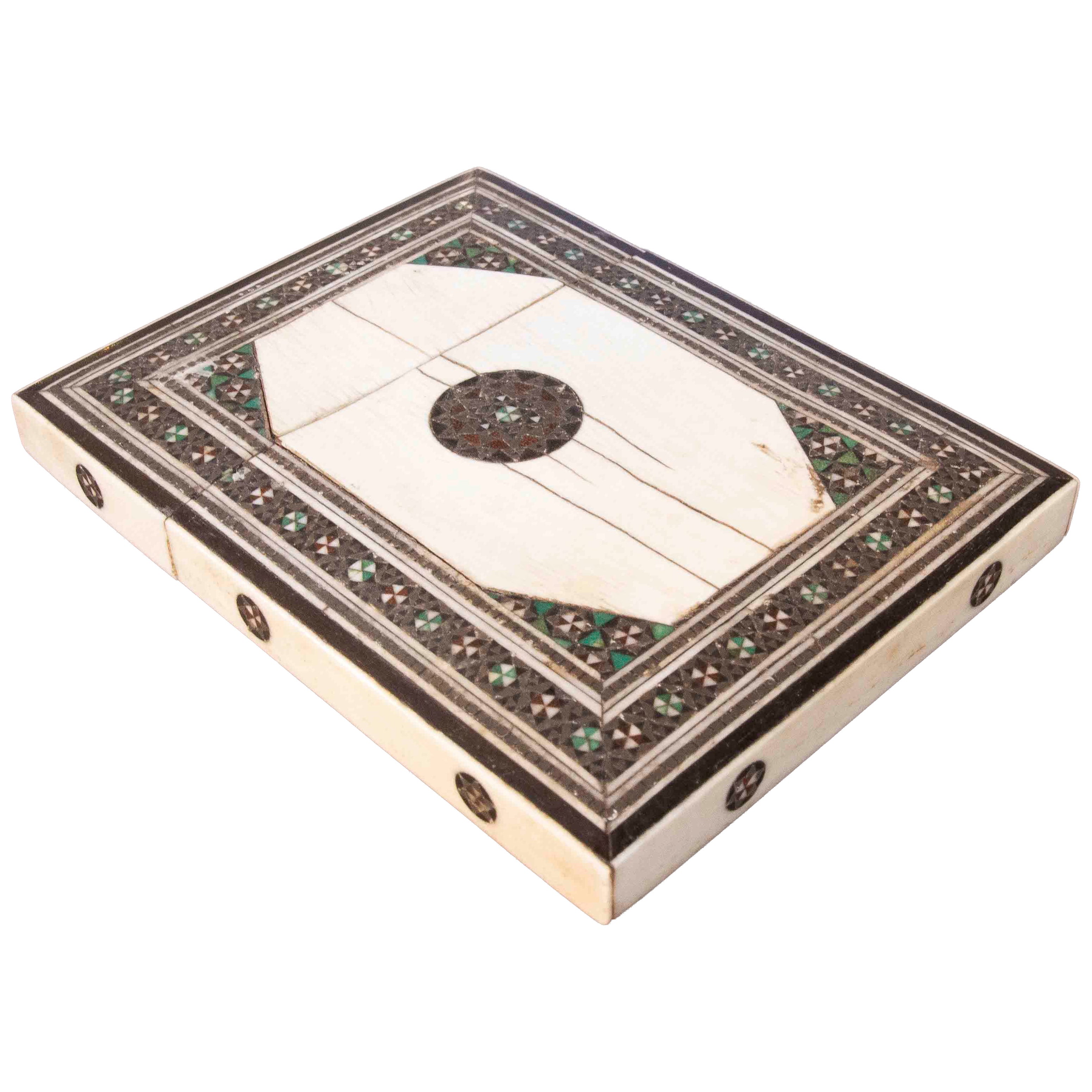 19th Anglo-Indian Card Holder or Cigarette Case For Sale