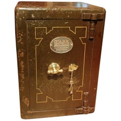 19th Antique English Safe