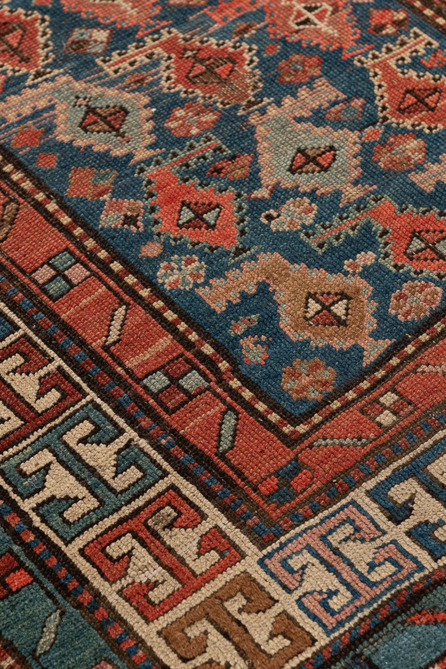 19. Antiker Karabagh-Teppich (Kaukasisch) im Angebot