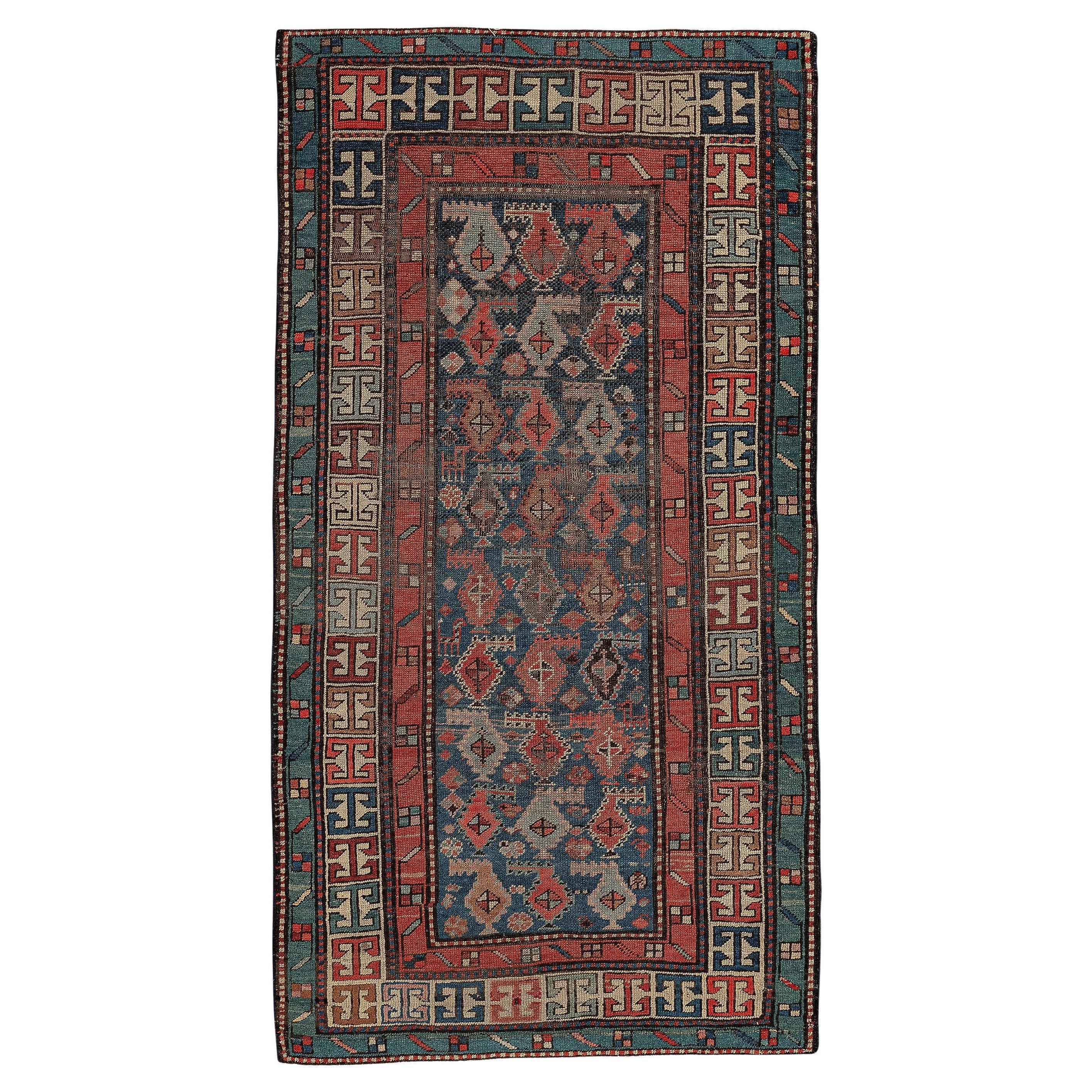 19th Antique Caucasian Karabagh Rug