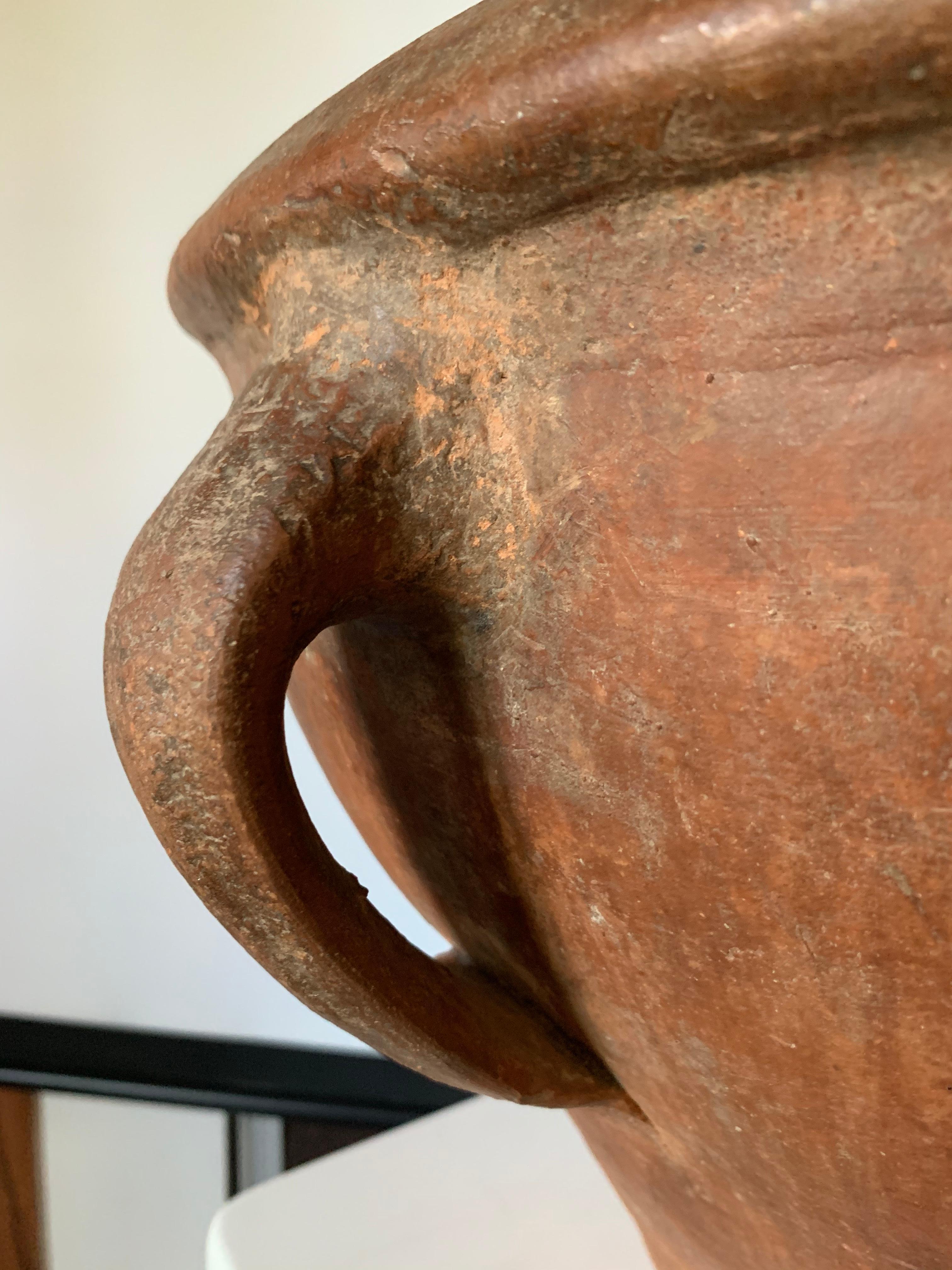 19th Antique Large Scale Terracotta Pot, Spain 2