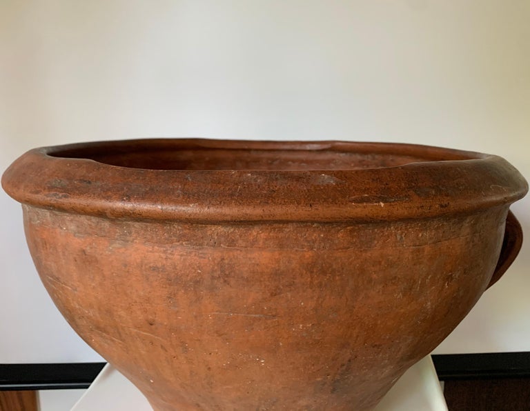 19th Antique Large Scale Terracotta Pot, Spain For Sale at 1stDibs
