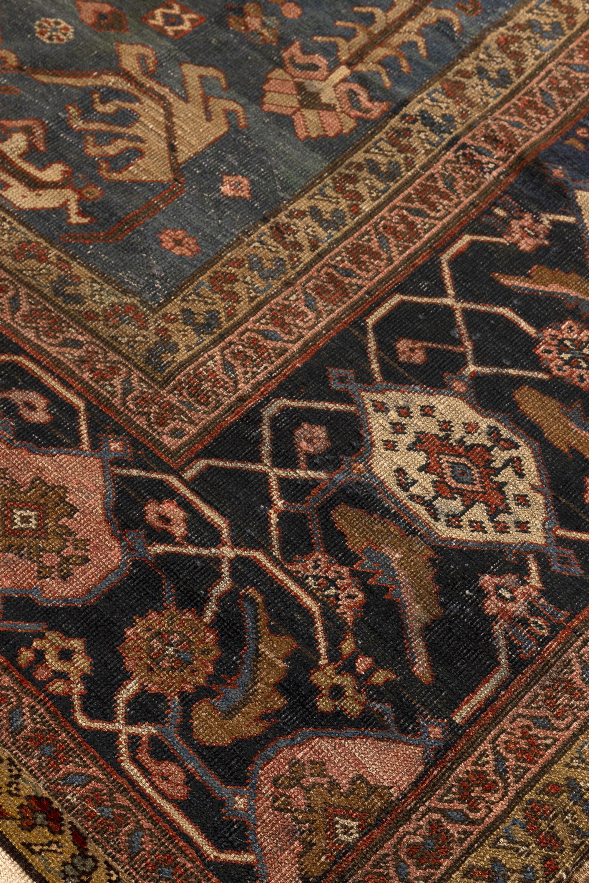 19th Century Antique Persian Serapi Palatial Size Carpet For Sale 4