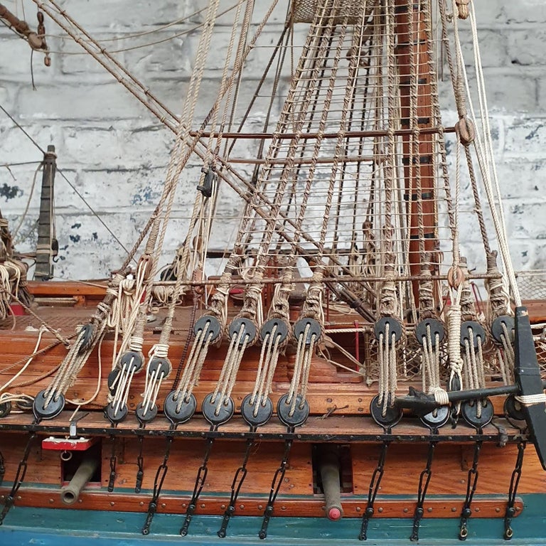 19th Century Boat Model at 1stDibs