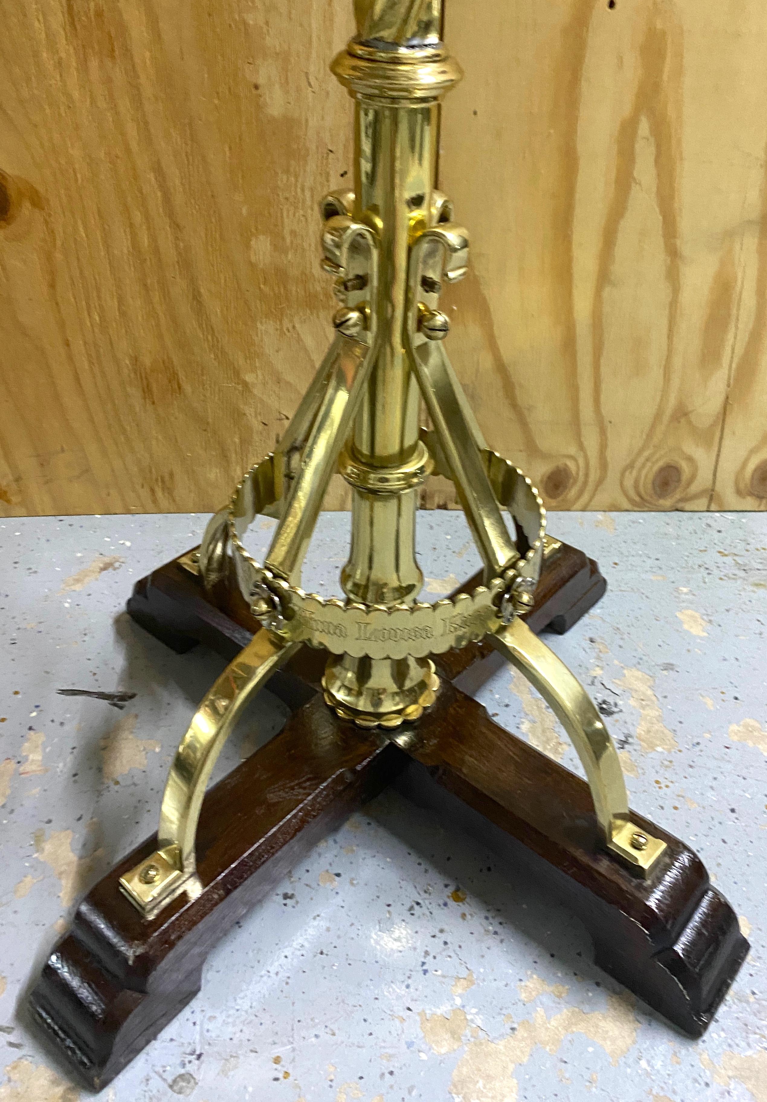 A.C. Ecclesiastical Revolving Dual Sided Lectern/ Music Stand en vente 5