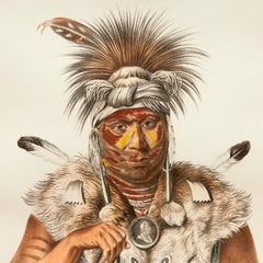 19th C. American & European Lithos & Engravings Feat. Native Americans Subjects