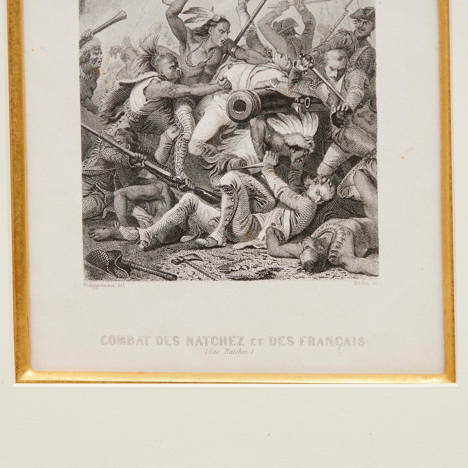 Litografías y grabados americanos y europeos del siglo XIX Feat. Nativos americanos Temas en venta 2