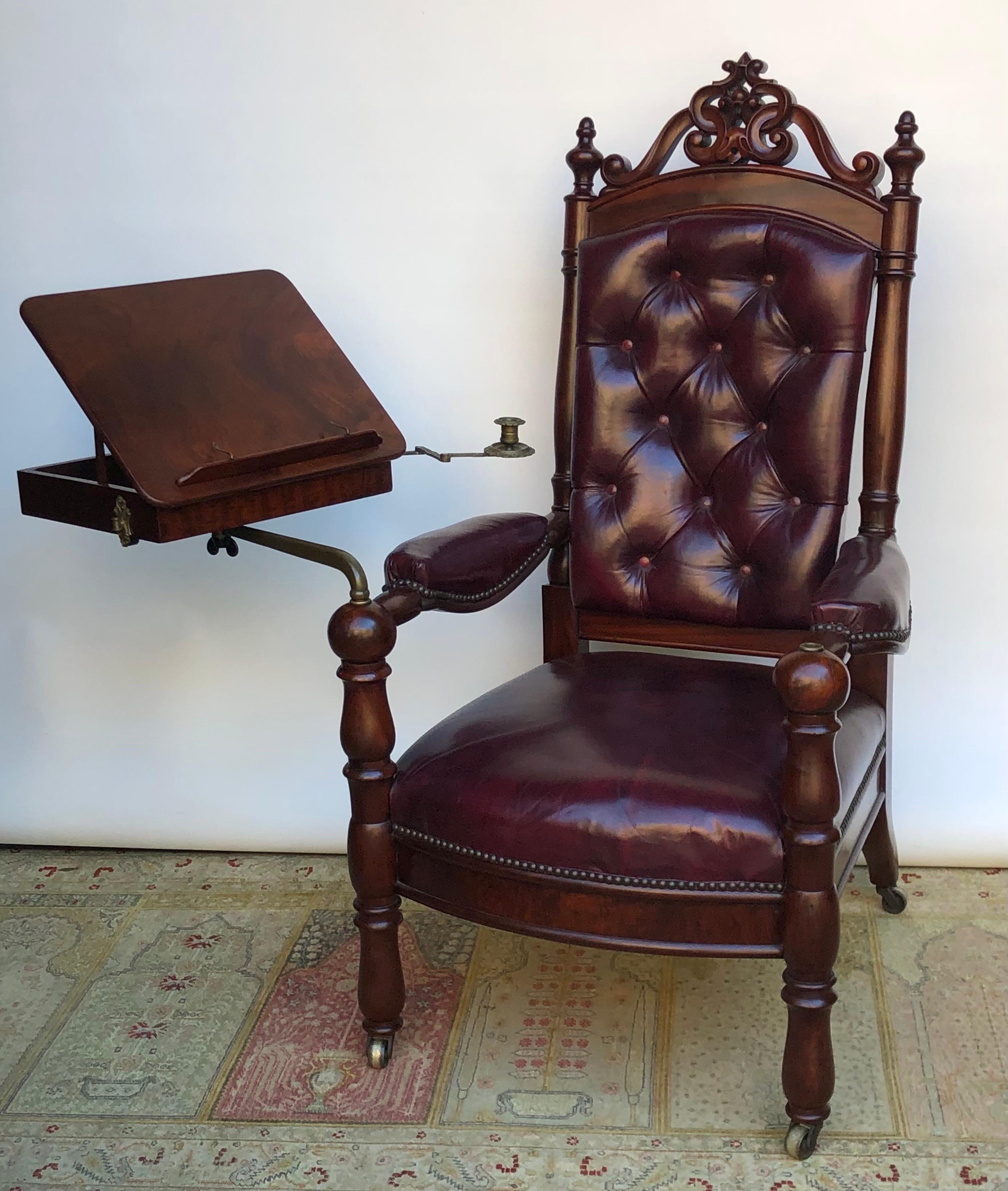 vintage library chairs