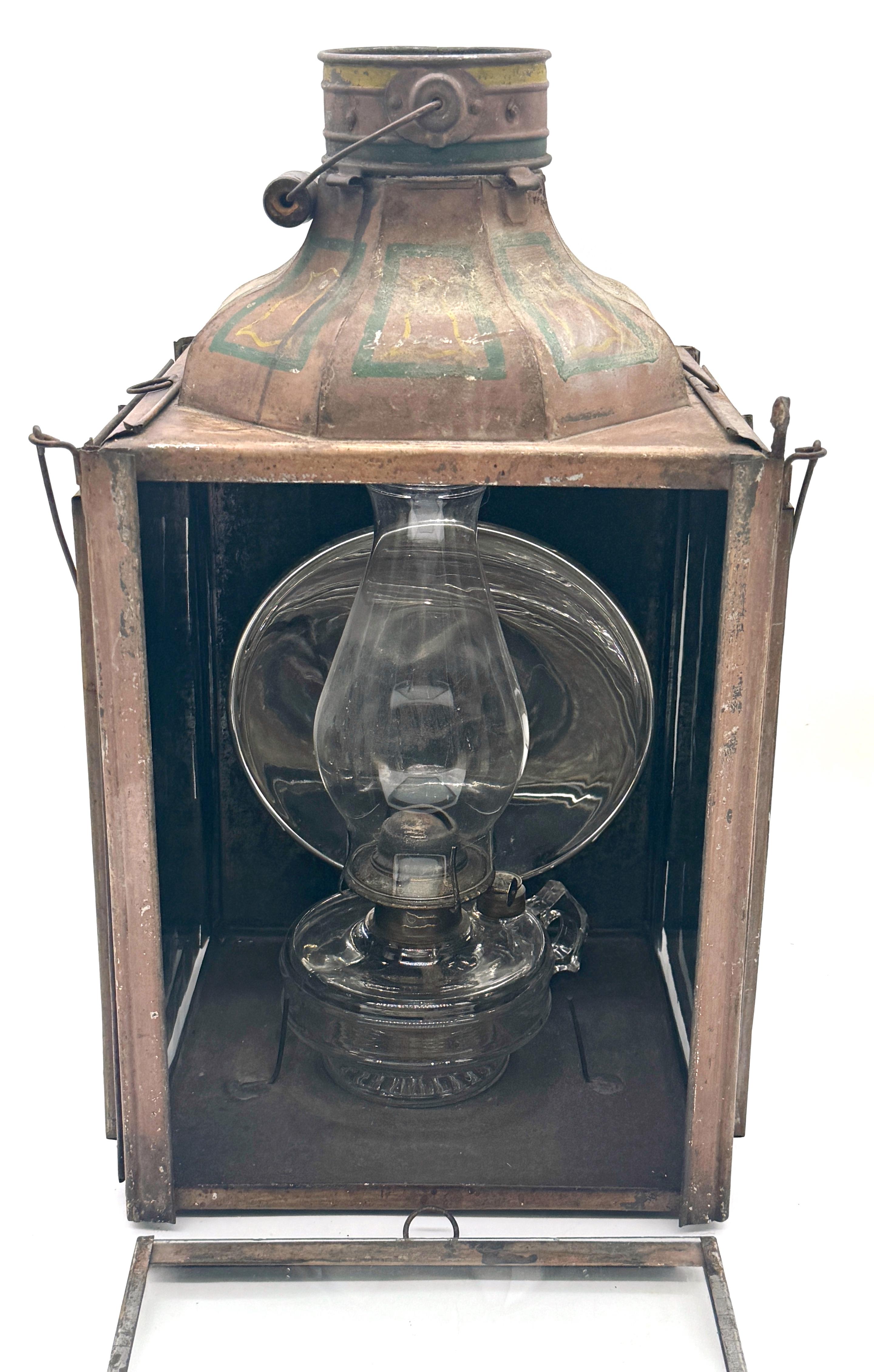 lampe a huile etain