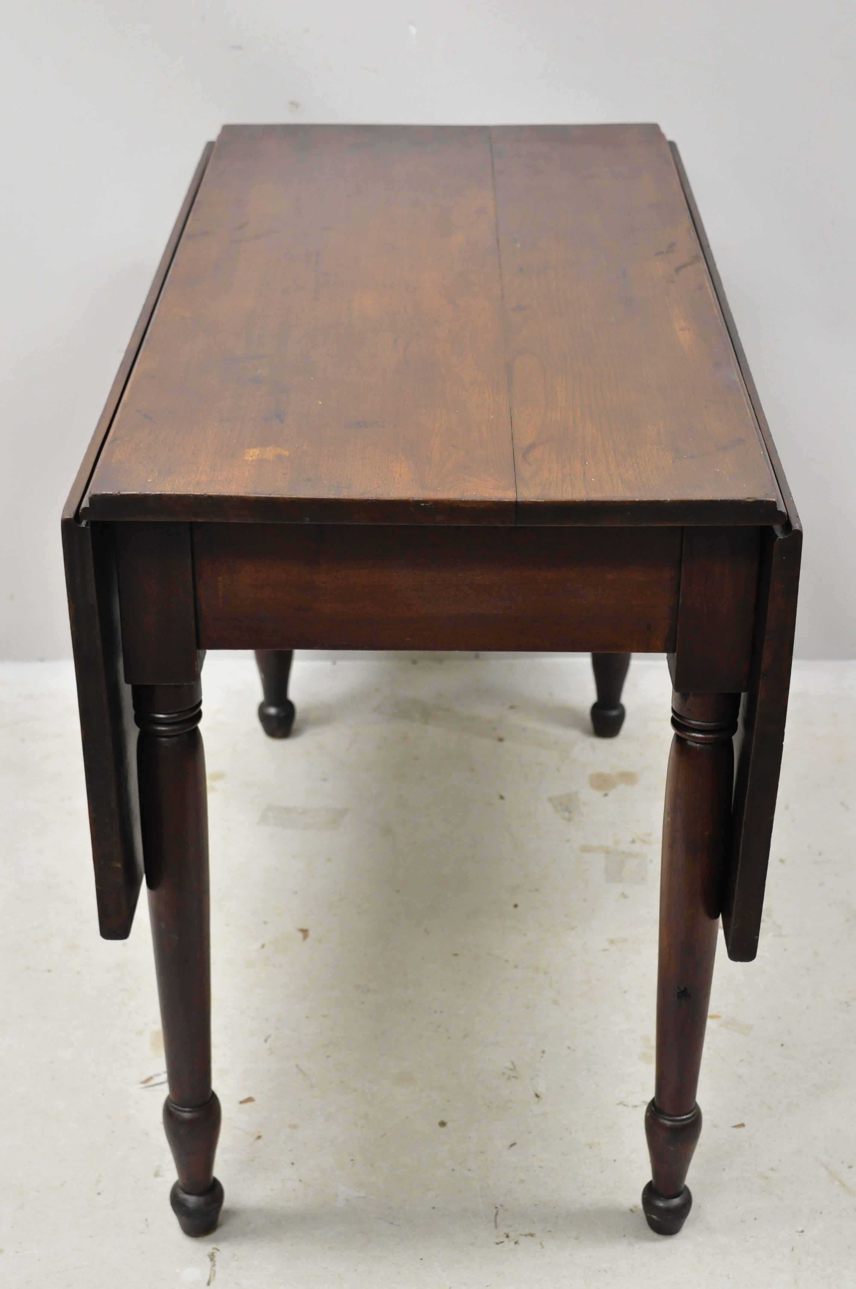 primitive drop leaf table