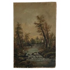 19th Century American Water Color Landscape Art