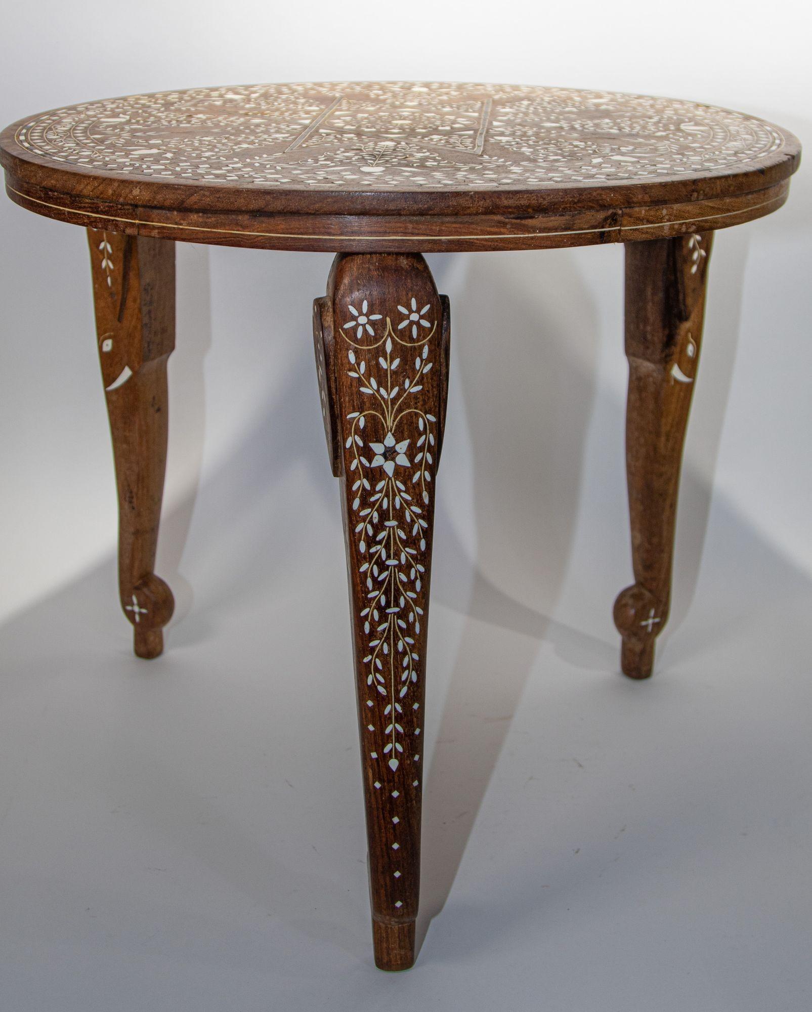 19th C. Anglo Indian Mughal Side Table 5