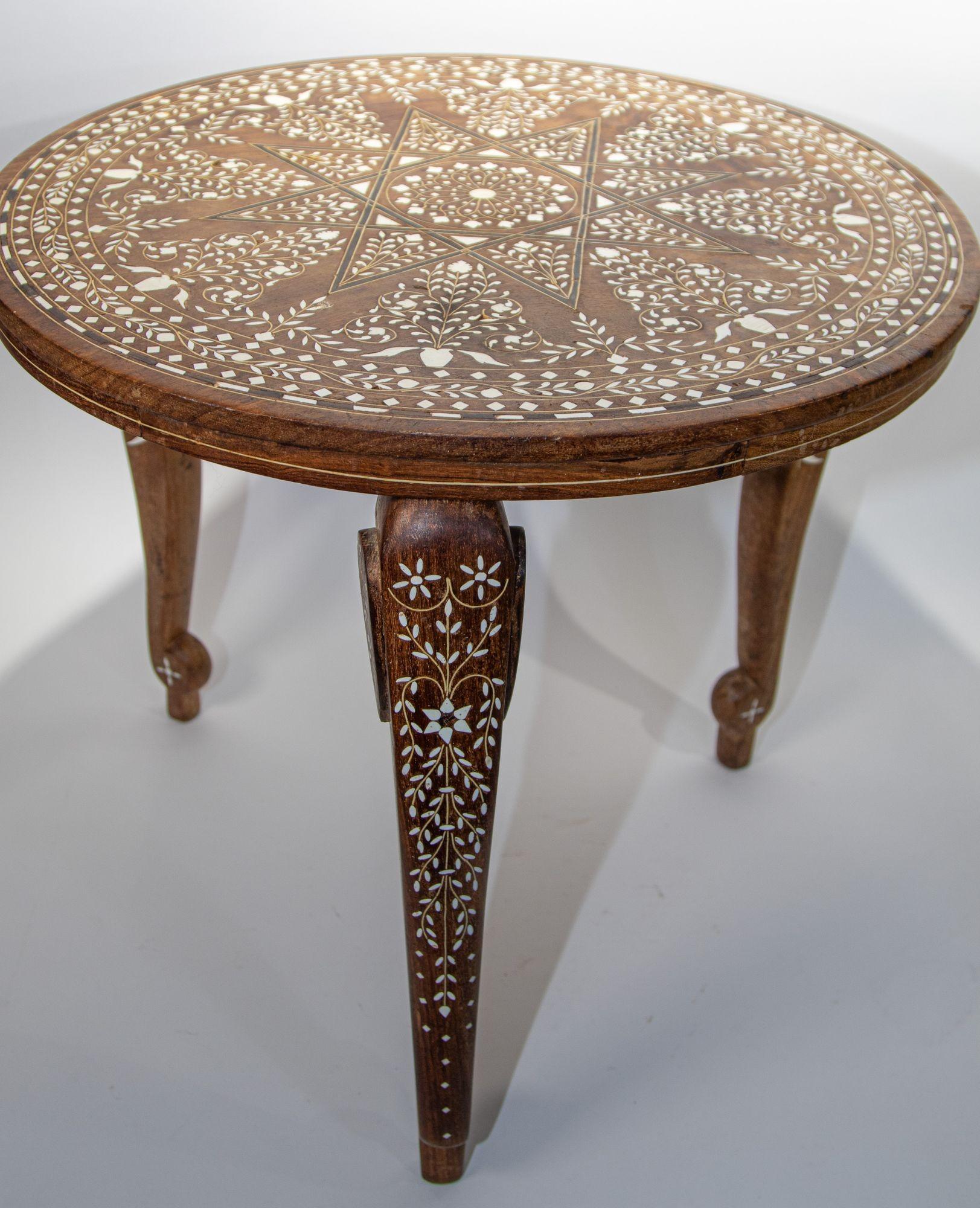 19th C. Anglo Indian Mughal Side Table 6