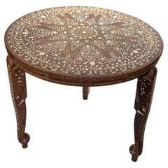 19th C. Anglo Indian Mughal Side Table