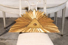 19th c. Antique French Gilded Evil Eye