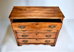 19th C. Antique Pine Cottage Dresser
