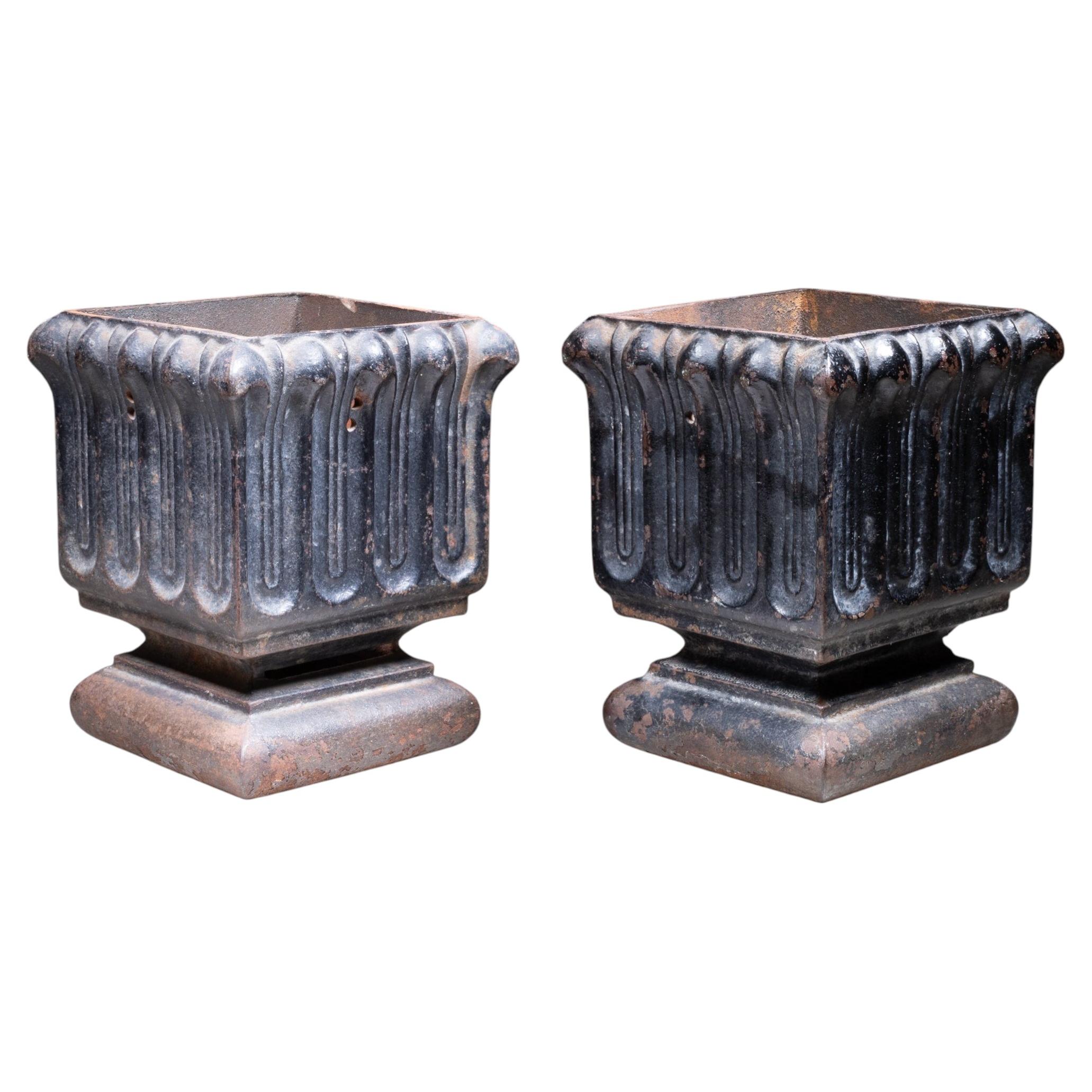 19th c. Architectural Cast Iron Column Bases c.1890