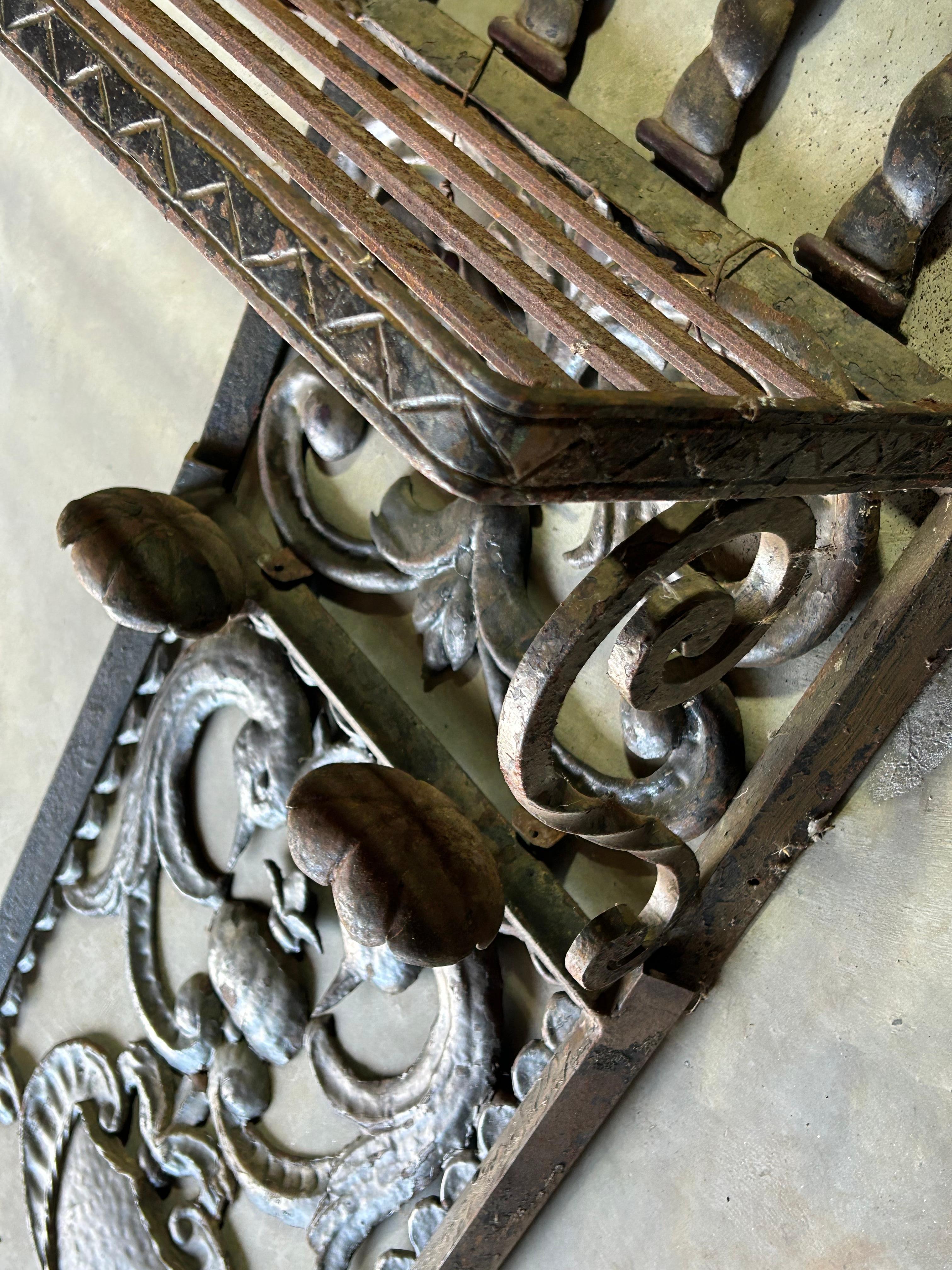 19th c Architectural Entranceway Coat Rack For Sale 3