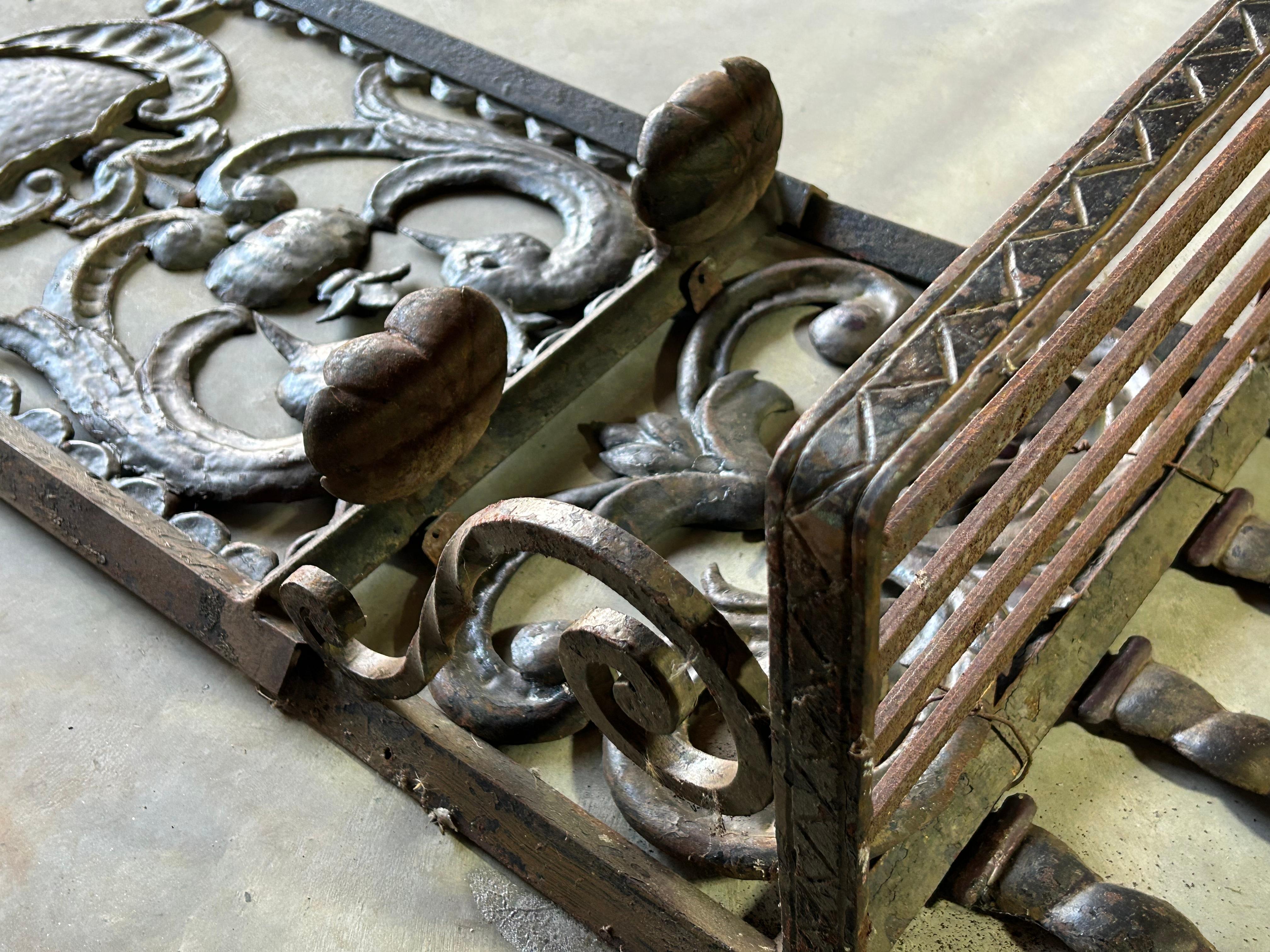 19th c Architectural Entranceway Coat Rack For Sale 3