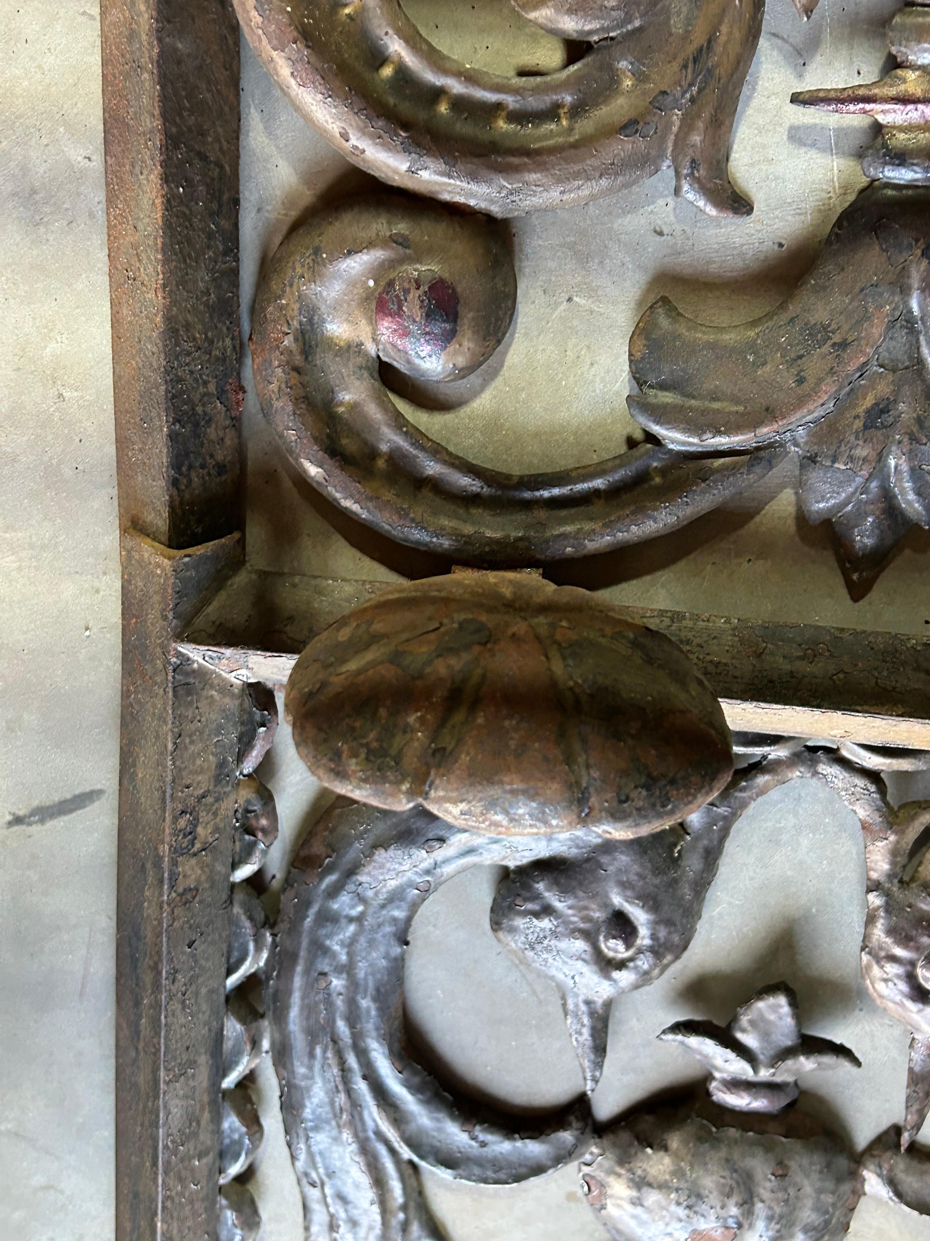 19th c Architectural Entranceway Coat Rack For Sale 5