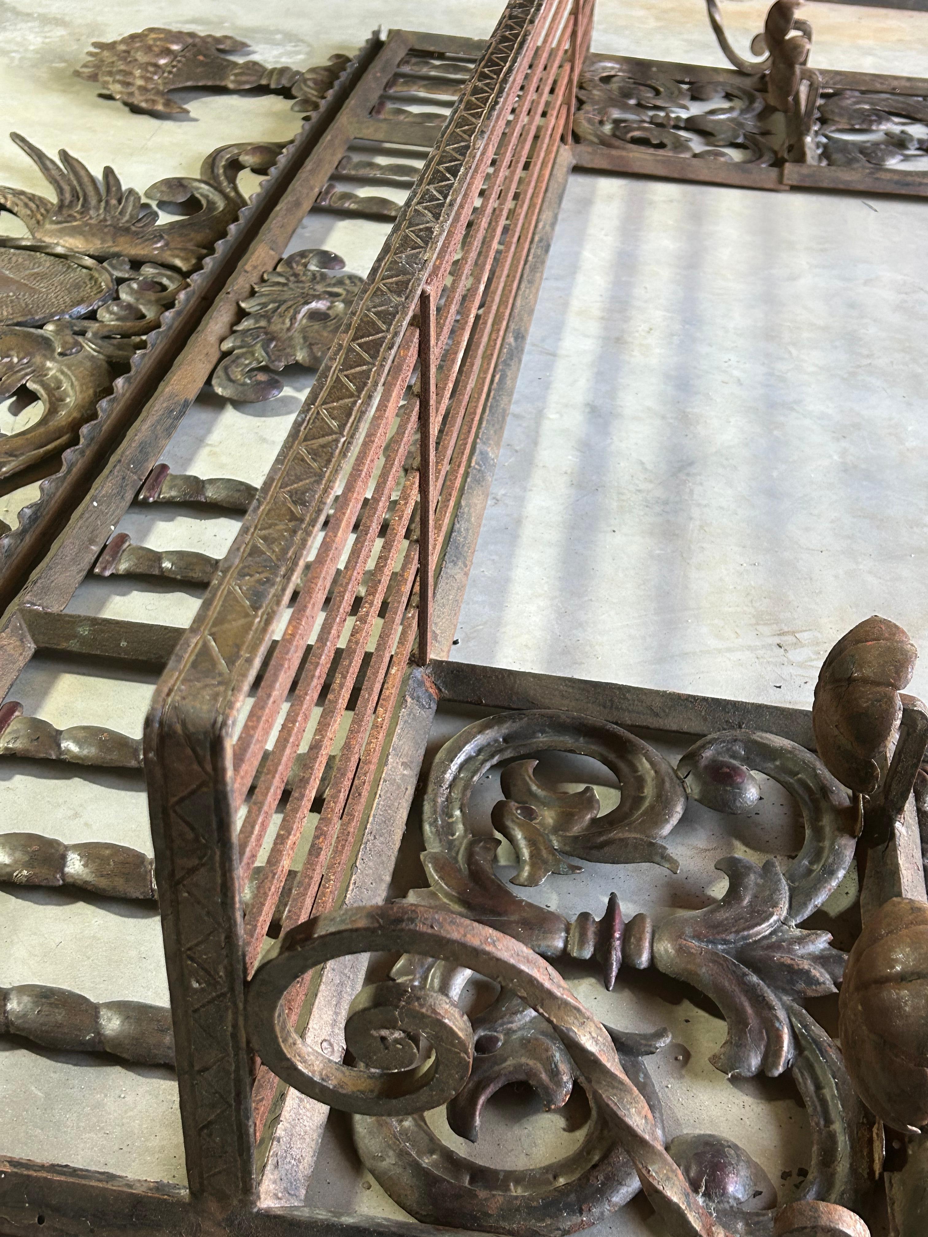 19th c Architectural Entranceway Coat Rack For Sale 6