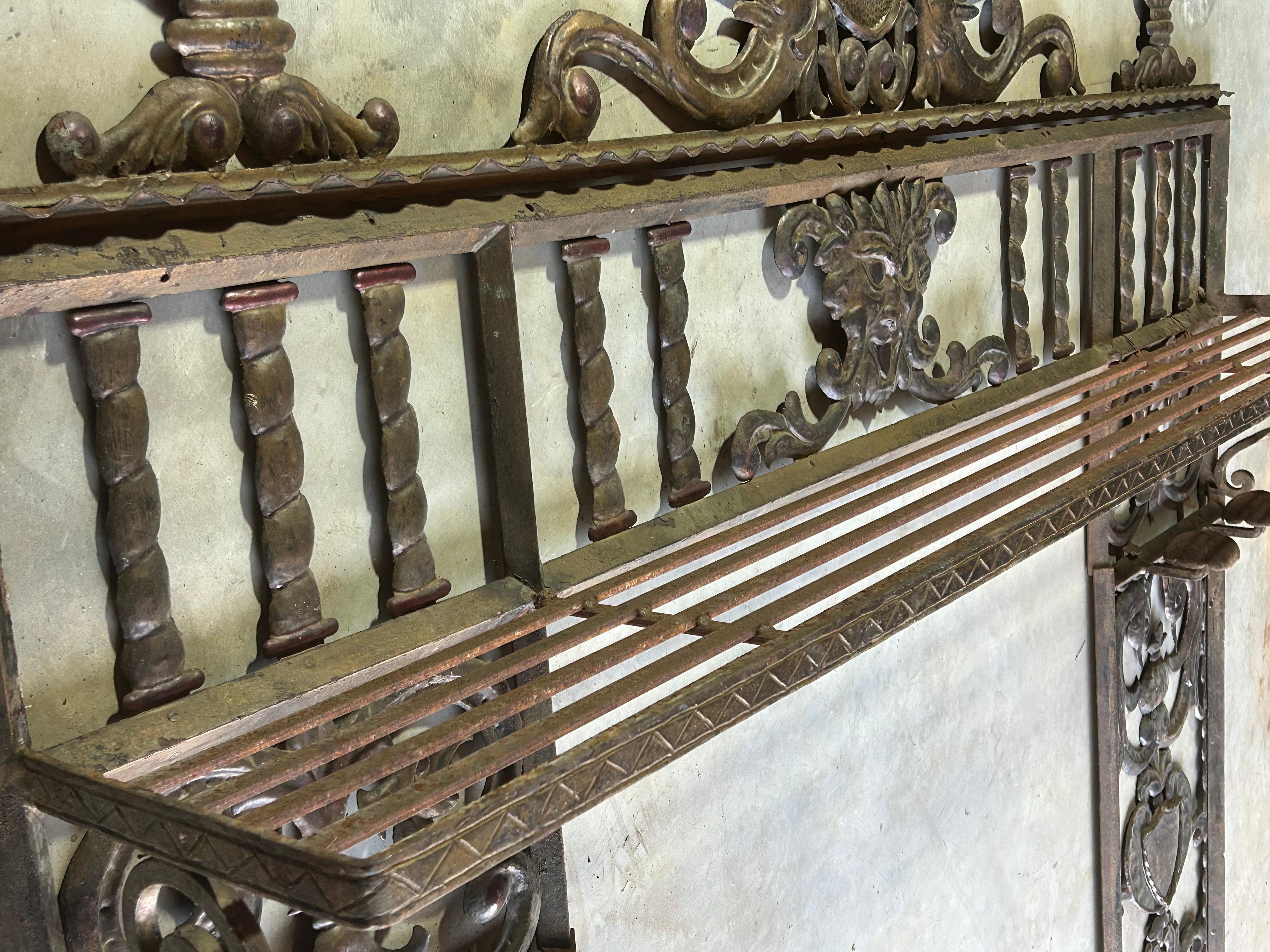 19th c Architectural Entranceway Coat Rack For Sale 7