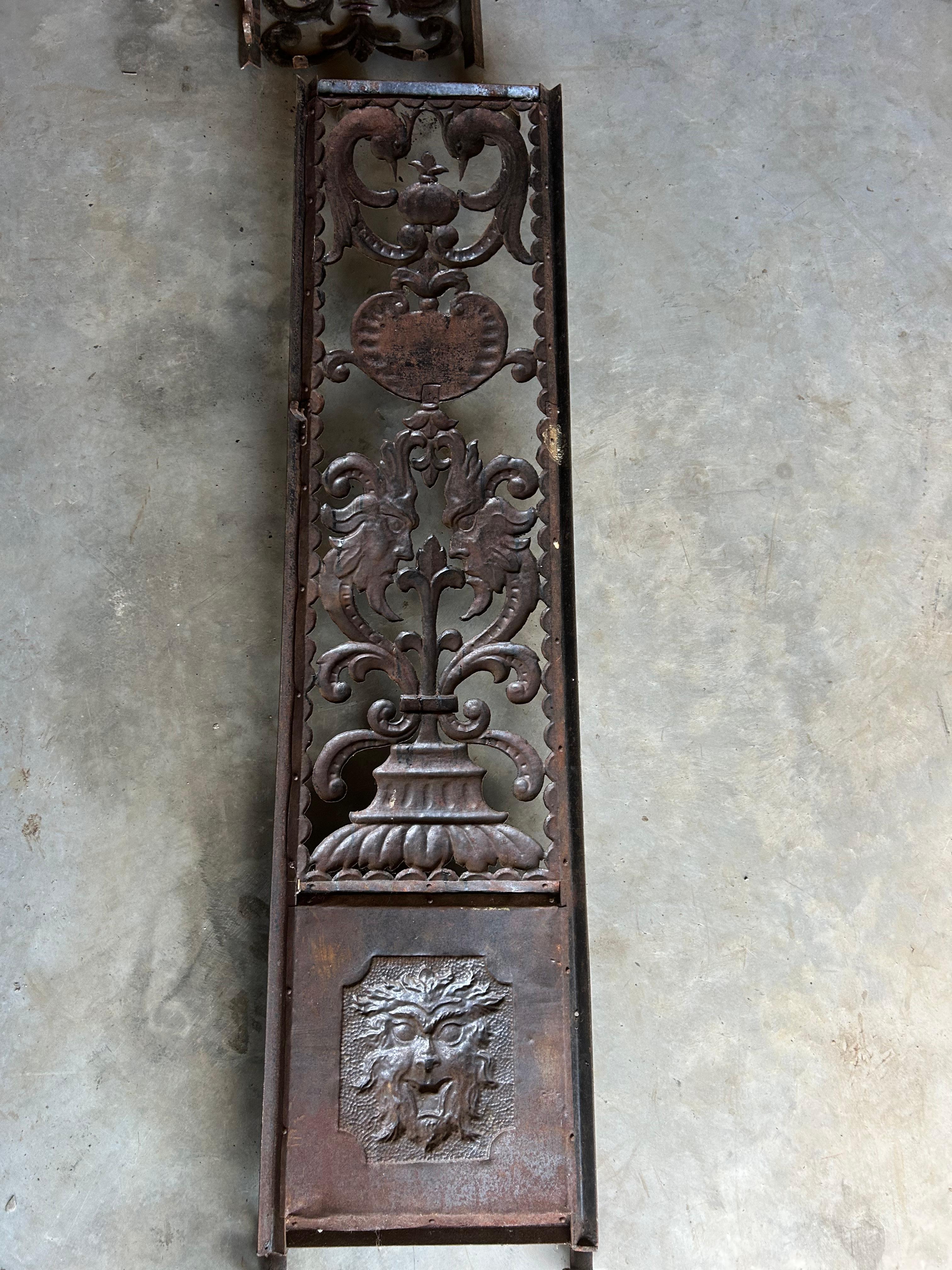19th c Architectural Entranceway Coat Rack For Sale 8