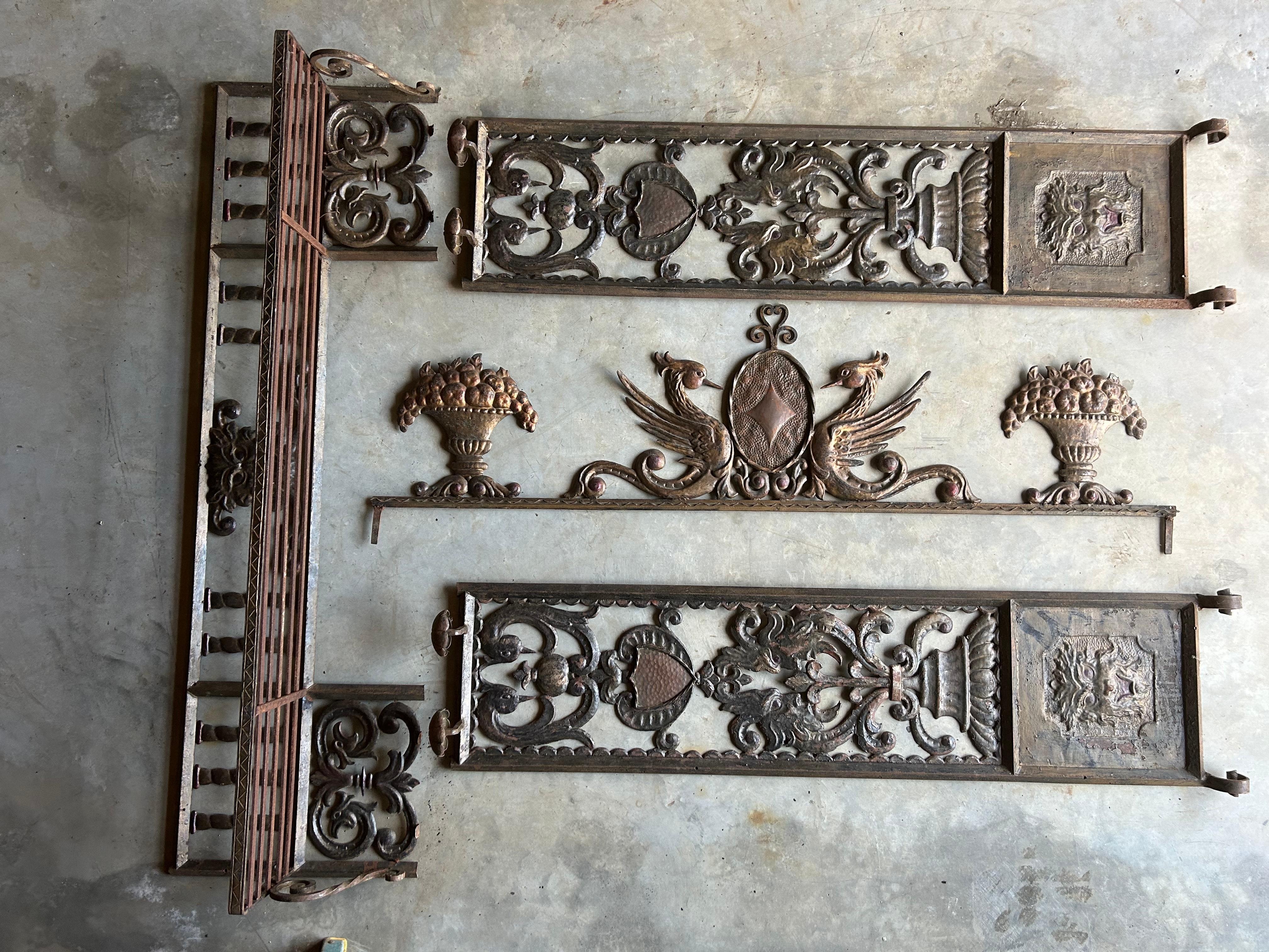 19th c Architectural Entranceway Coat Rack For Sale 9